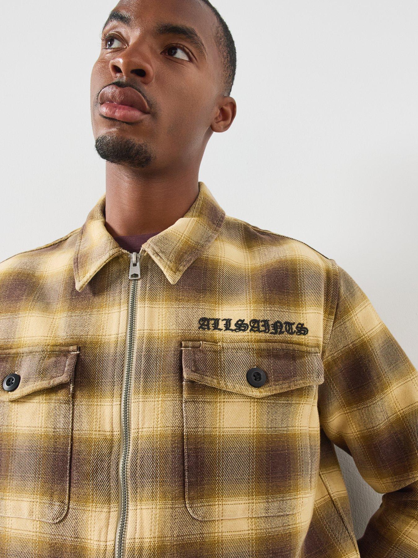 Image 4 of 5 of AllSaints Bellas Long Sleeve Graphic Shirt - Multi