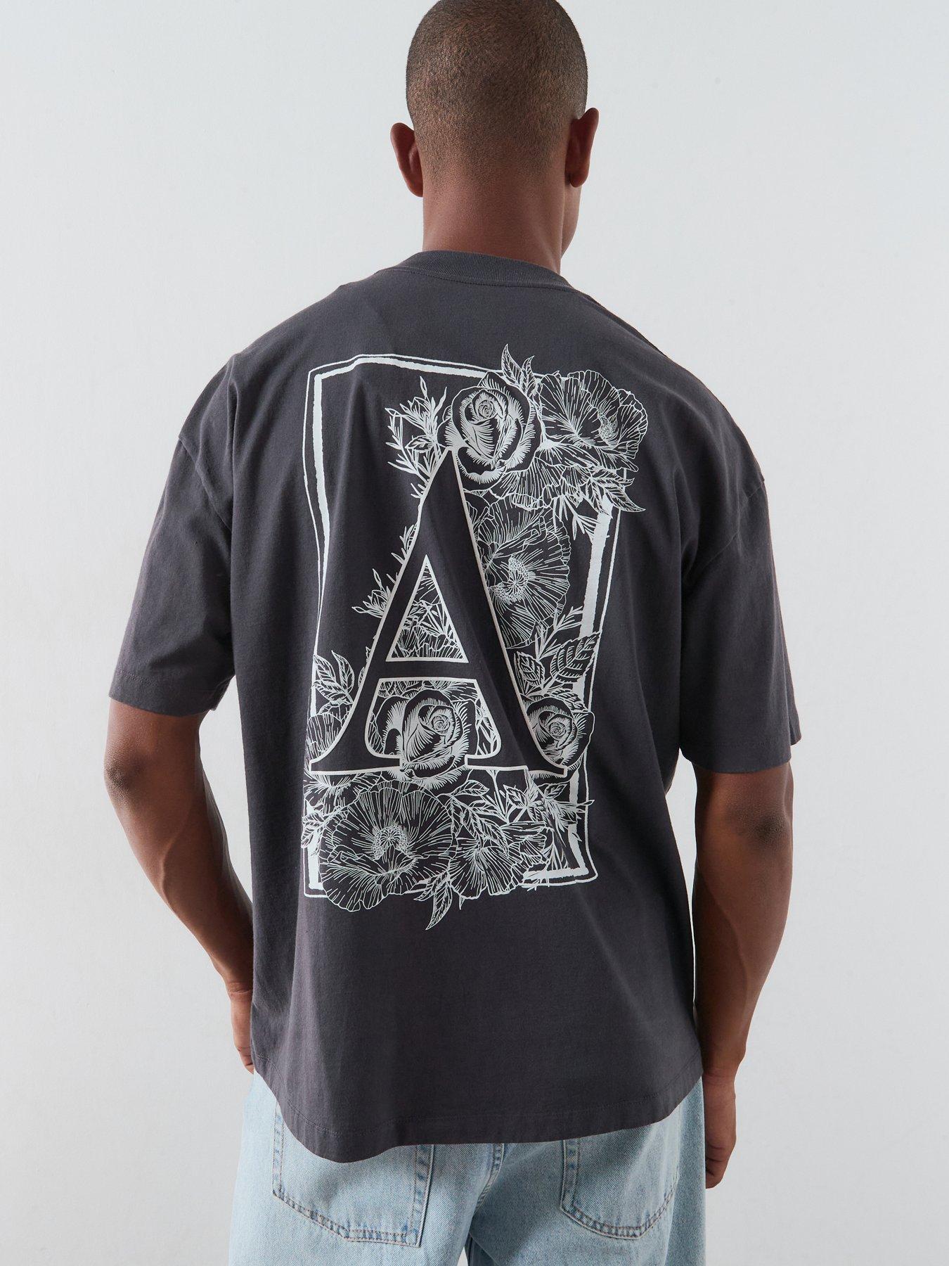 AllSaints Allsaints Anthos Graphic T-shirt - Black