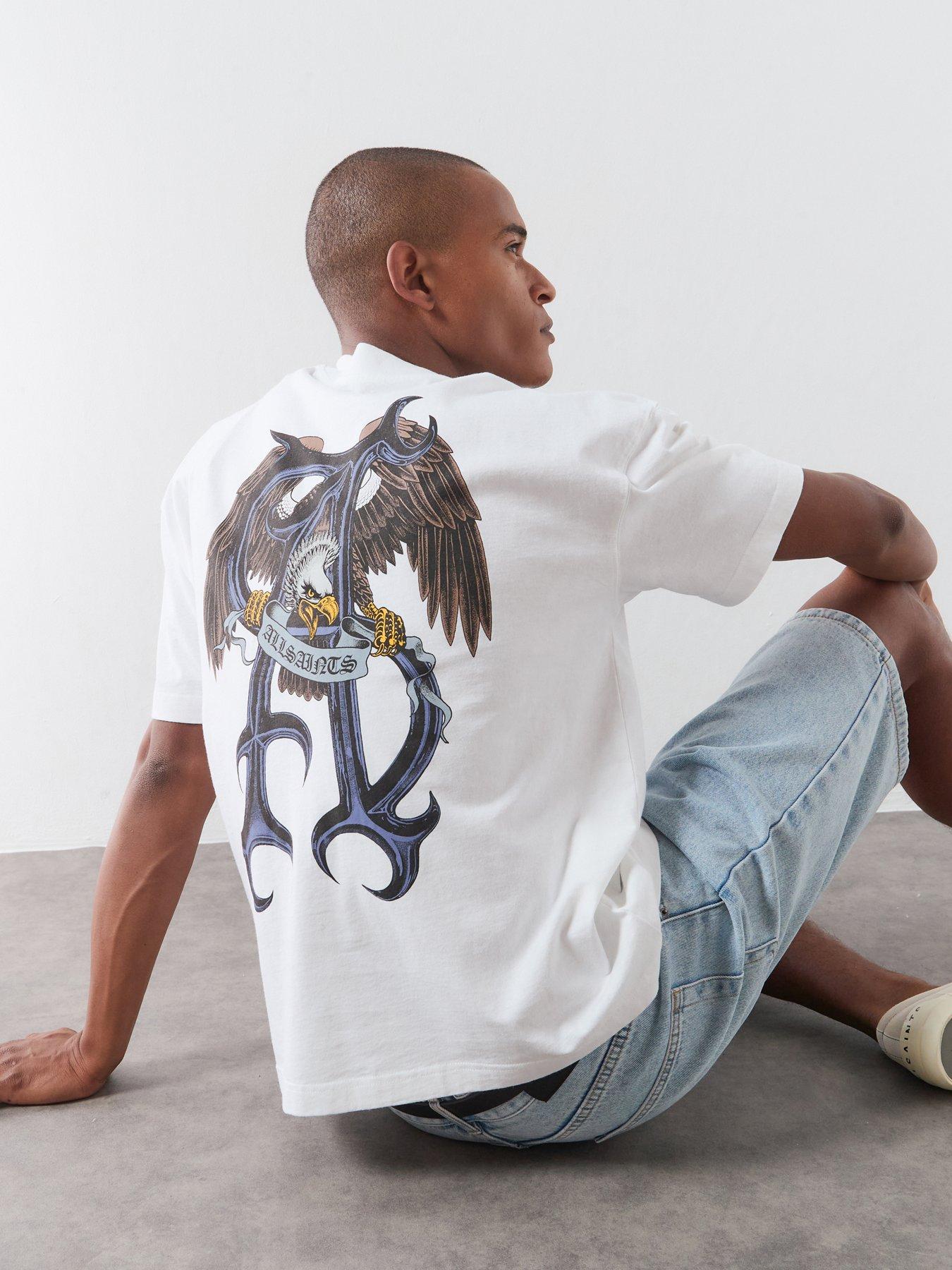 AllSaints Allsaints Raptour Graphic T-shirt - White