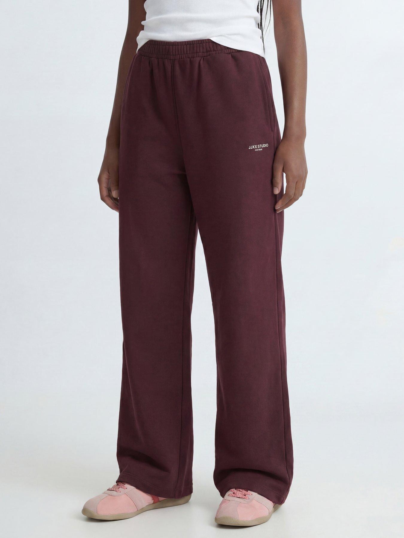 JJXX Girl Girls Studio Vesterbro Joggers - Dark Red