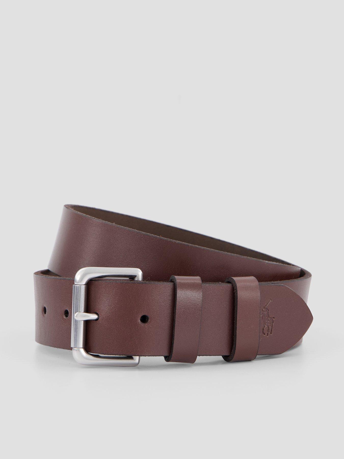 Polo Ralph Lauren Polo Ralph Lauren Roller Leather Belt - Brown
