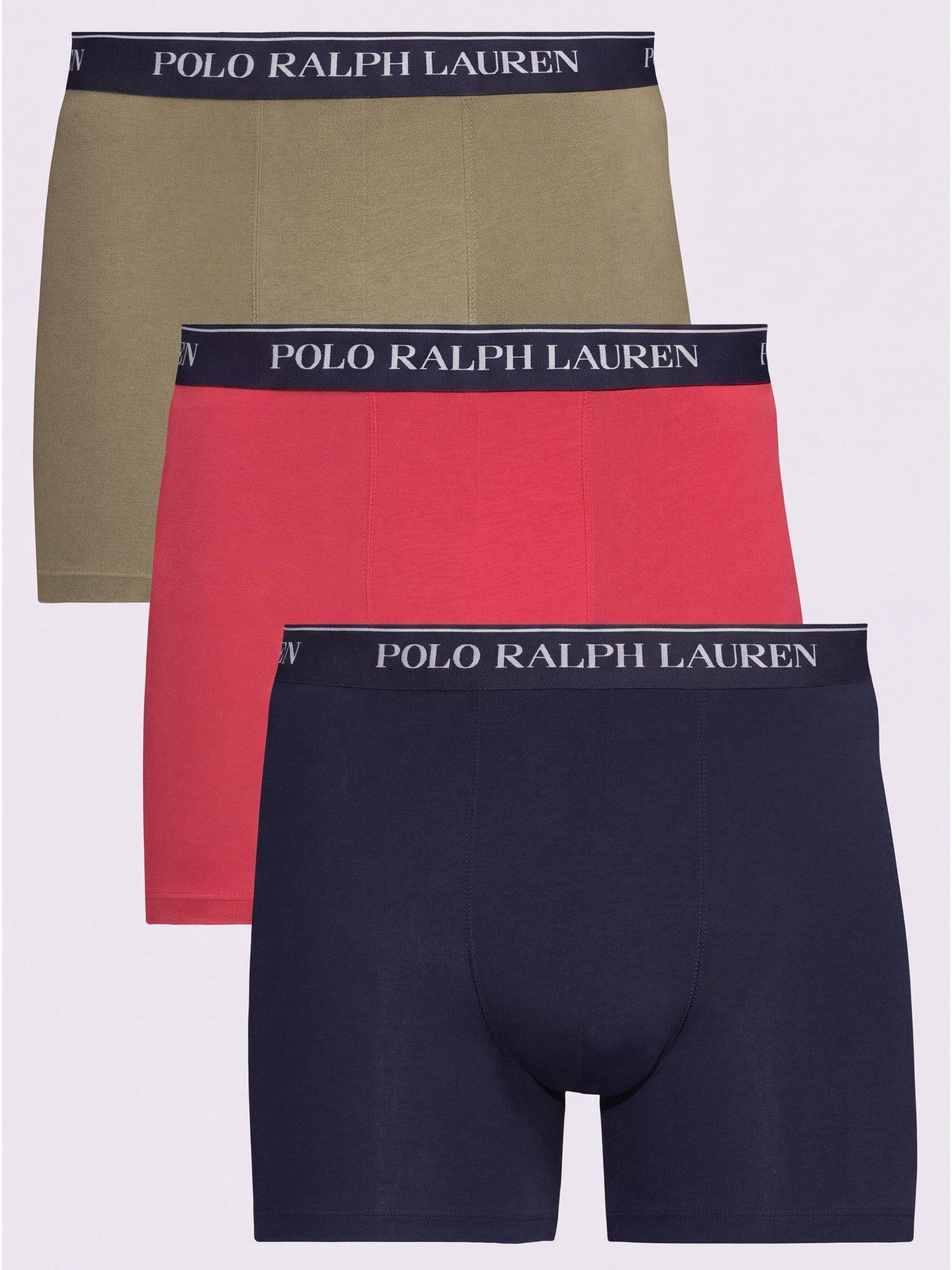 Image 1 of 3 of Polo Ralph Lauren Polo Ralph Lauren Classic 3 Pack Trunks - Assorted