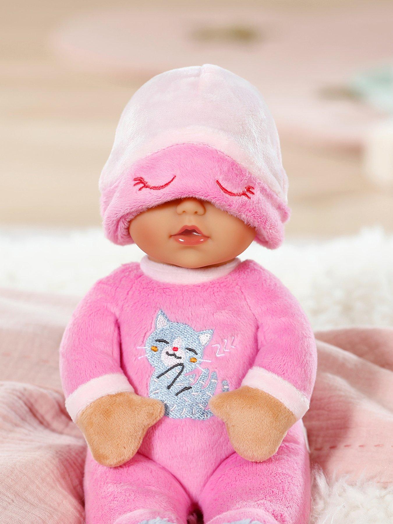Image 3 of 5 of Baby Born For Babies - Sleepy Pink 30cm Soft Doll
