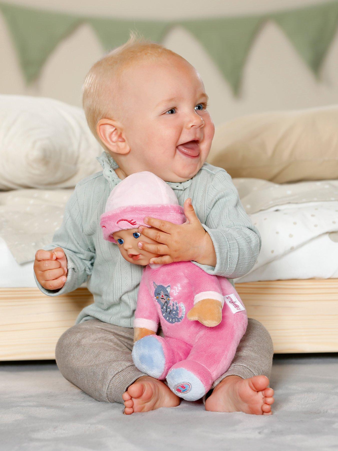 Image 4 of 5 of Baby Born For Babies - Sleepy Pink 30cm Soft Doll