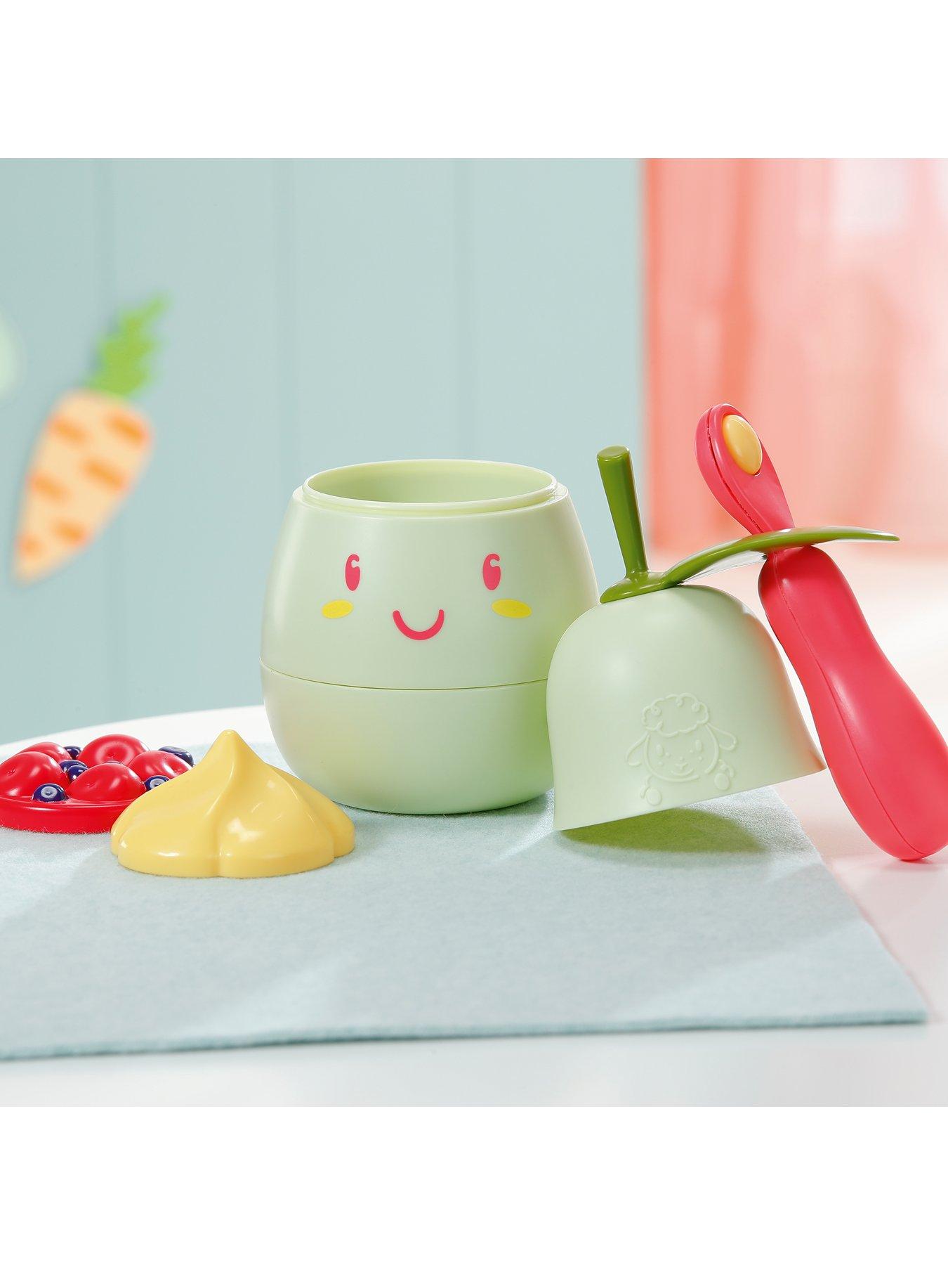 Image 3 of 7 of Baby Born Lunch Time Feeding Set Doll Feeding Accessories