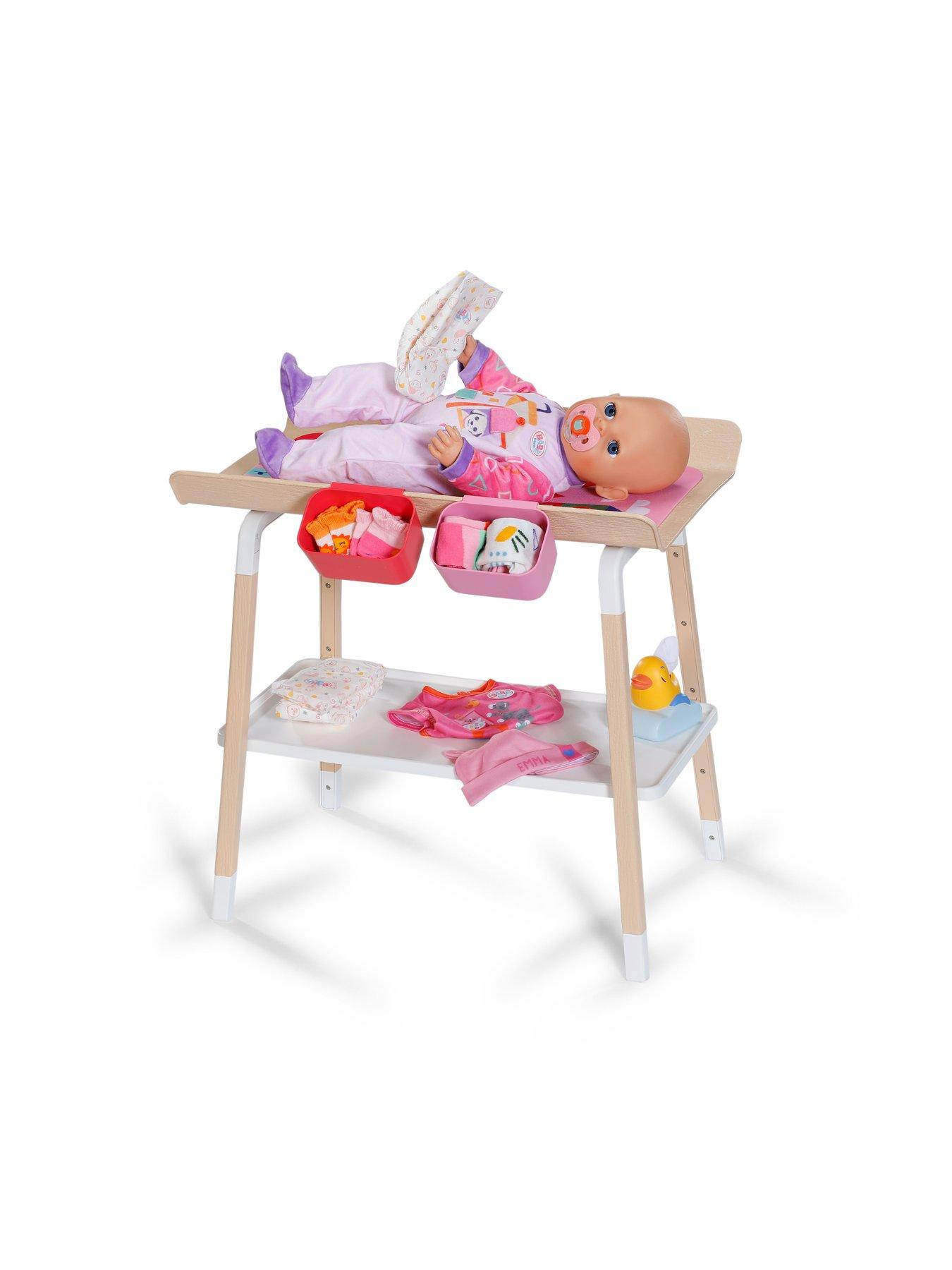 Image 2 of 7 of Baby Born Doll Changing Table Playset