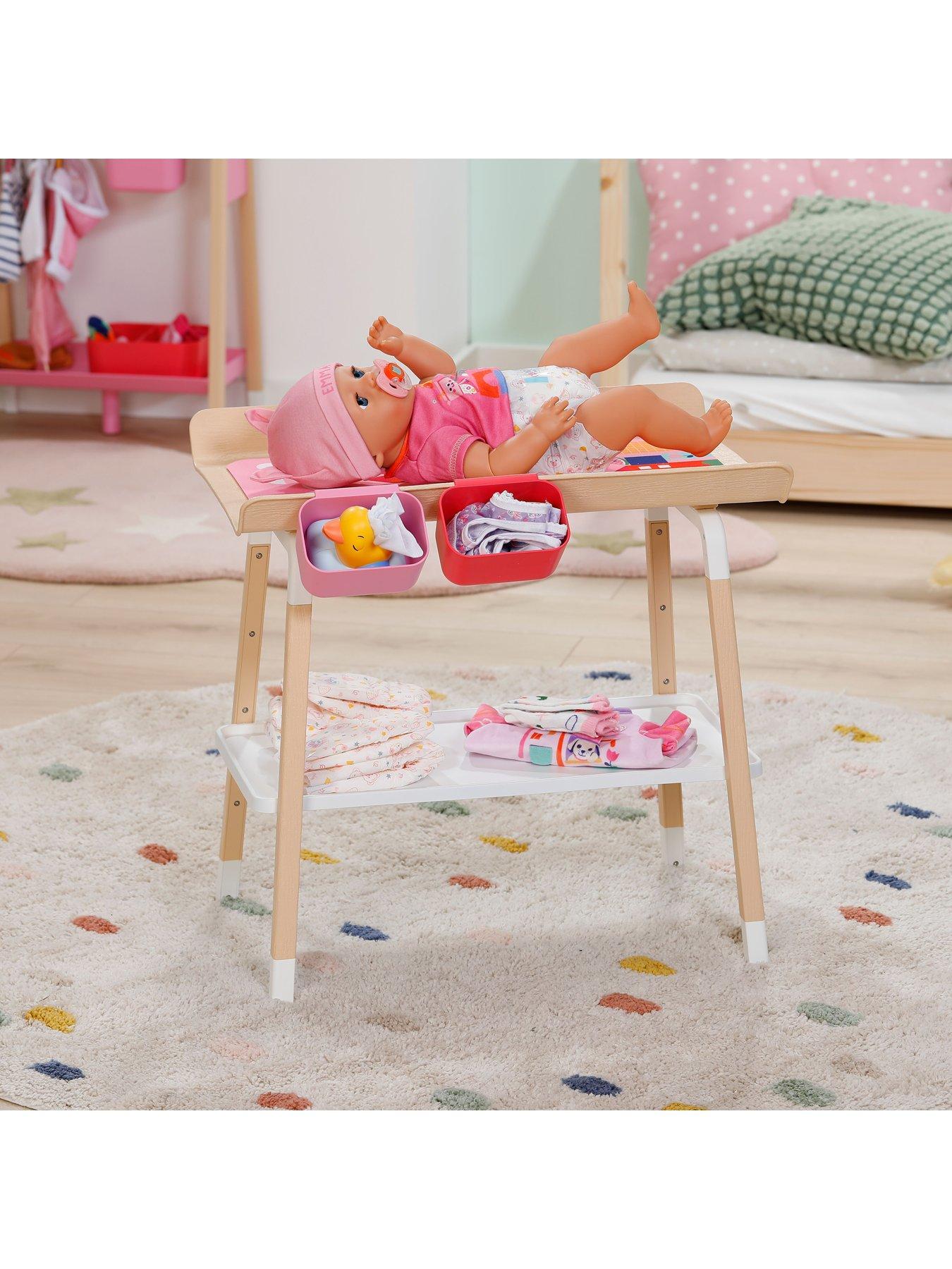Image 4 of 7 of Baby Born Doll Changing Table Playset