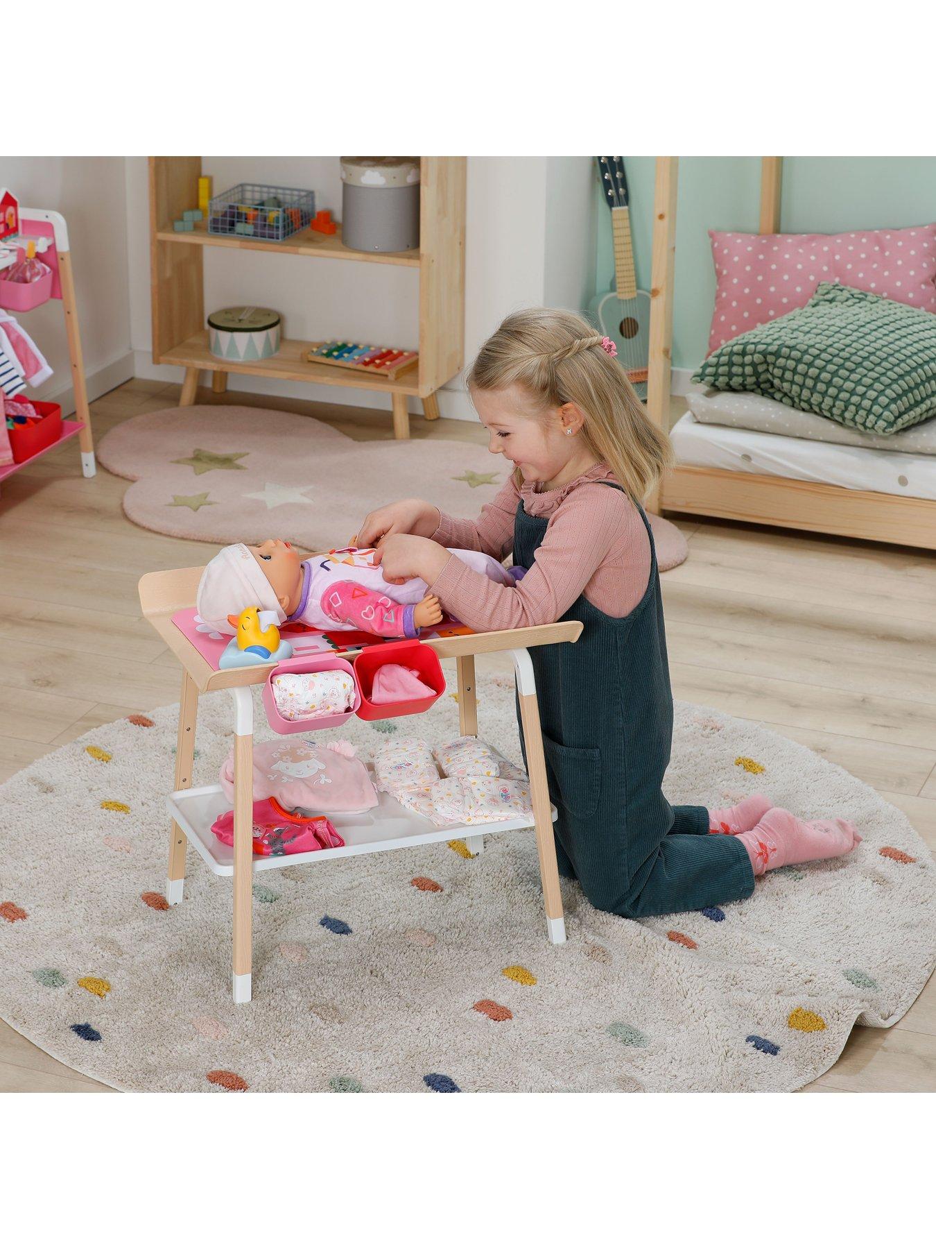 Image 7 of 7 of Baby Born Doll Changing Table Playset