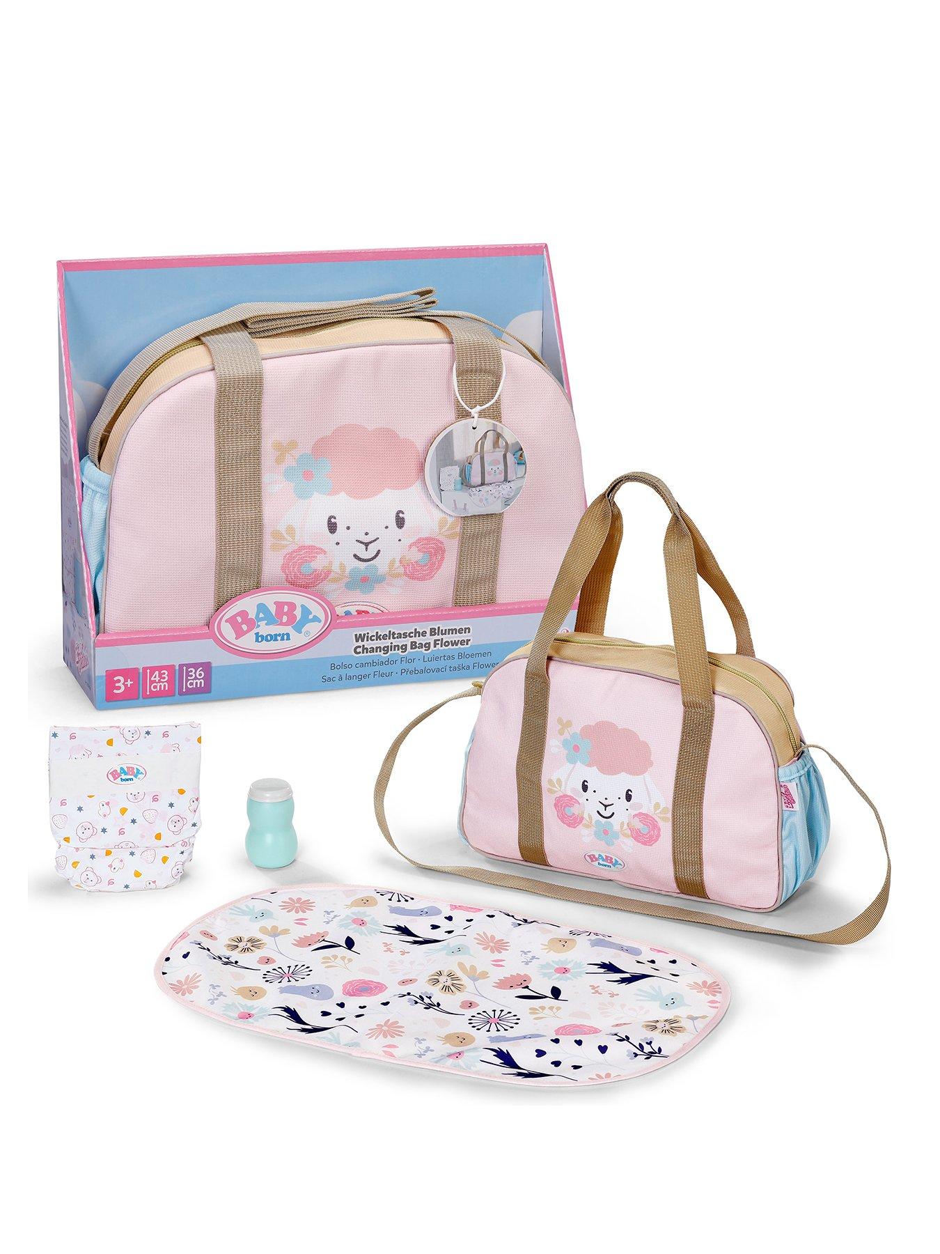 Baby Born Changing Bag Flower
