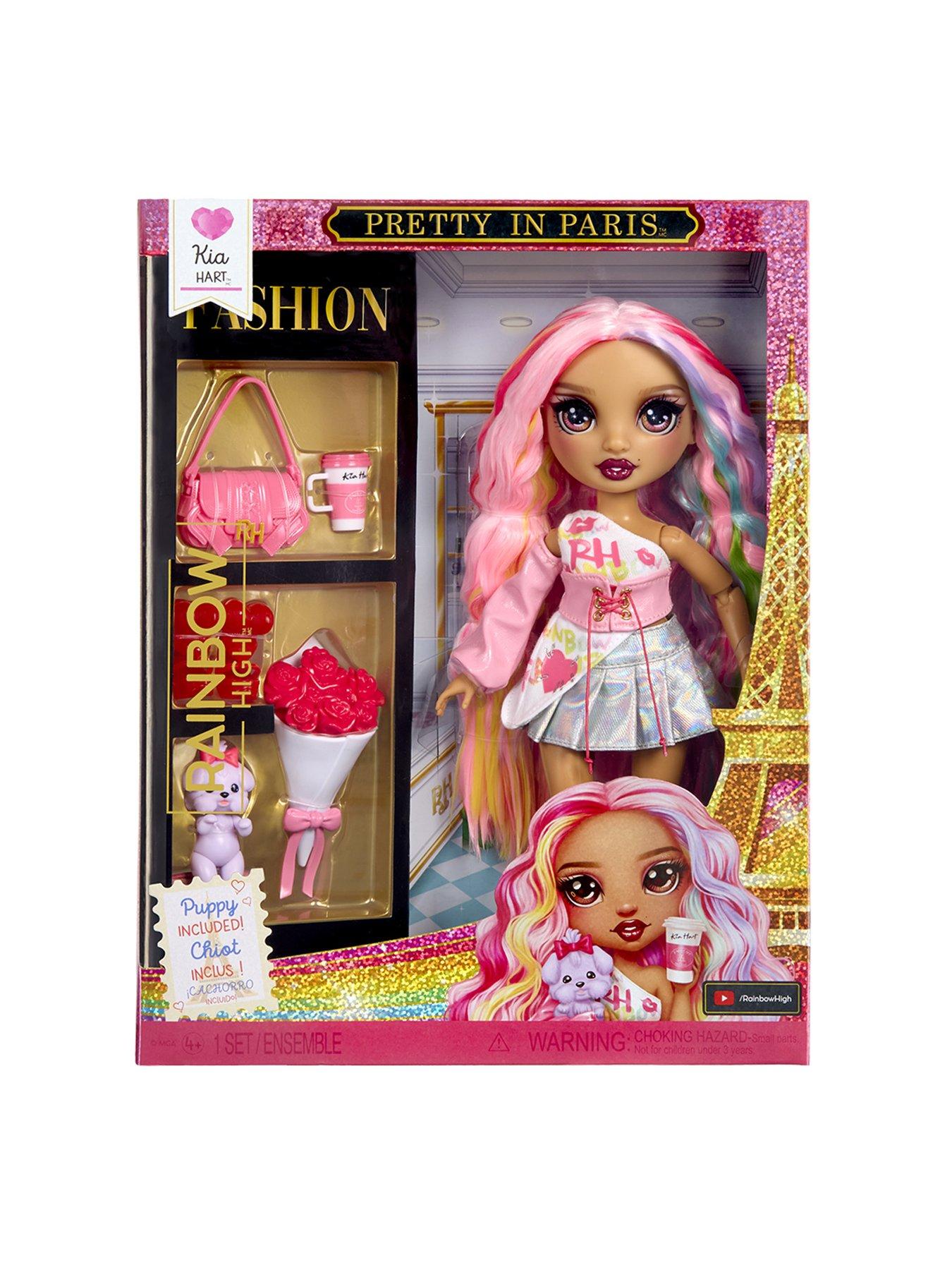 Image 7 of 7 of Rainbow High Pretty in Paris Fashion - Kia Hart (Soft Pink)