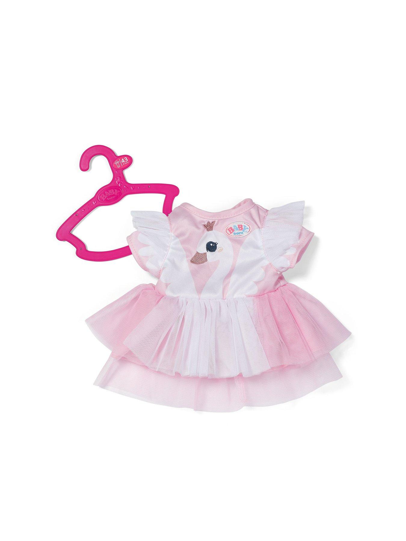 Image 2 of 6 of Baby Born Dress Swan 43cm