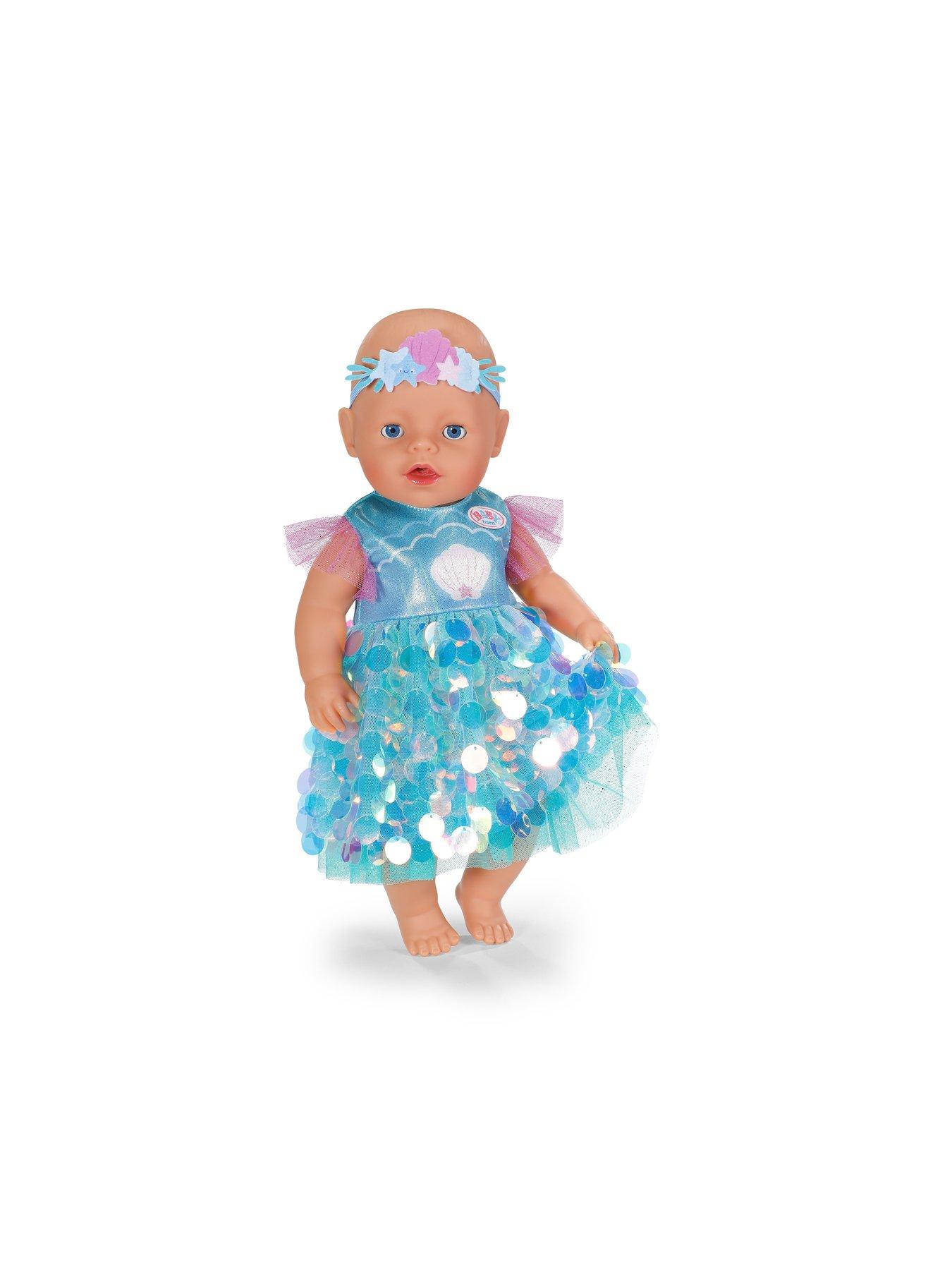 Image 3 of 7 of Baby Born Mermaid Dress 43cm