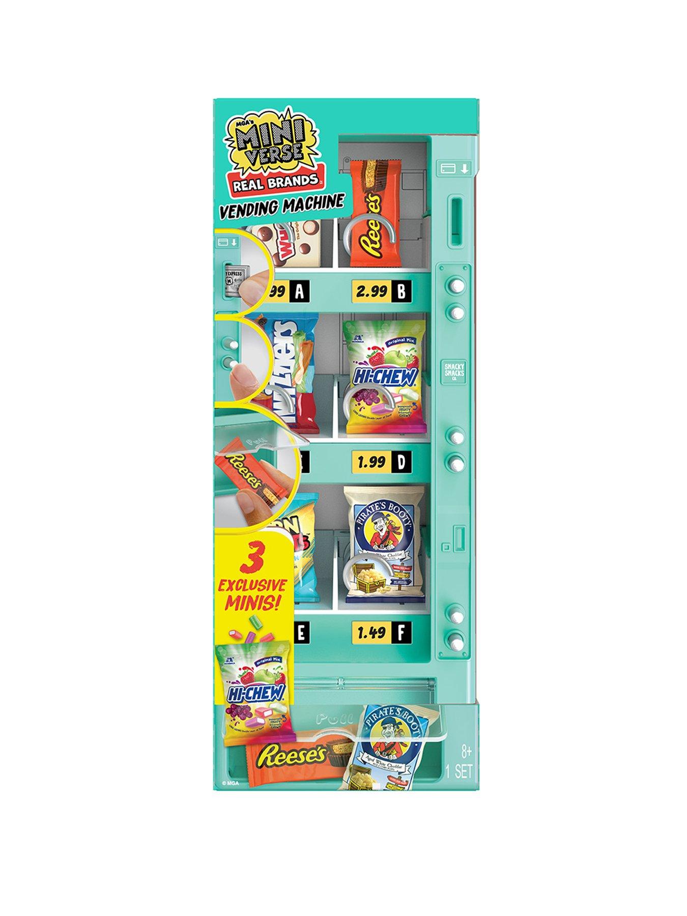 Mini Verse MGA’s Miniverse Real Brands Vending Machine (Teal)
