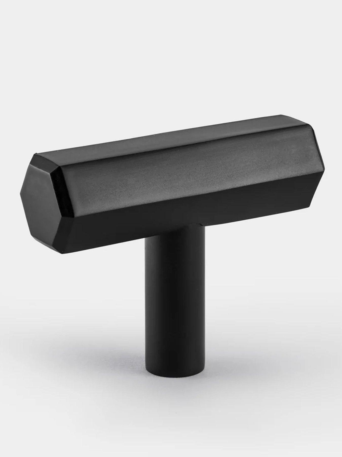 Image 5 of 5 of Pushka Home Brass T Bar - Black