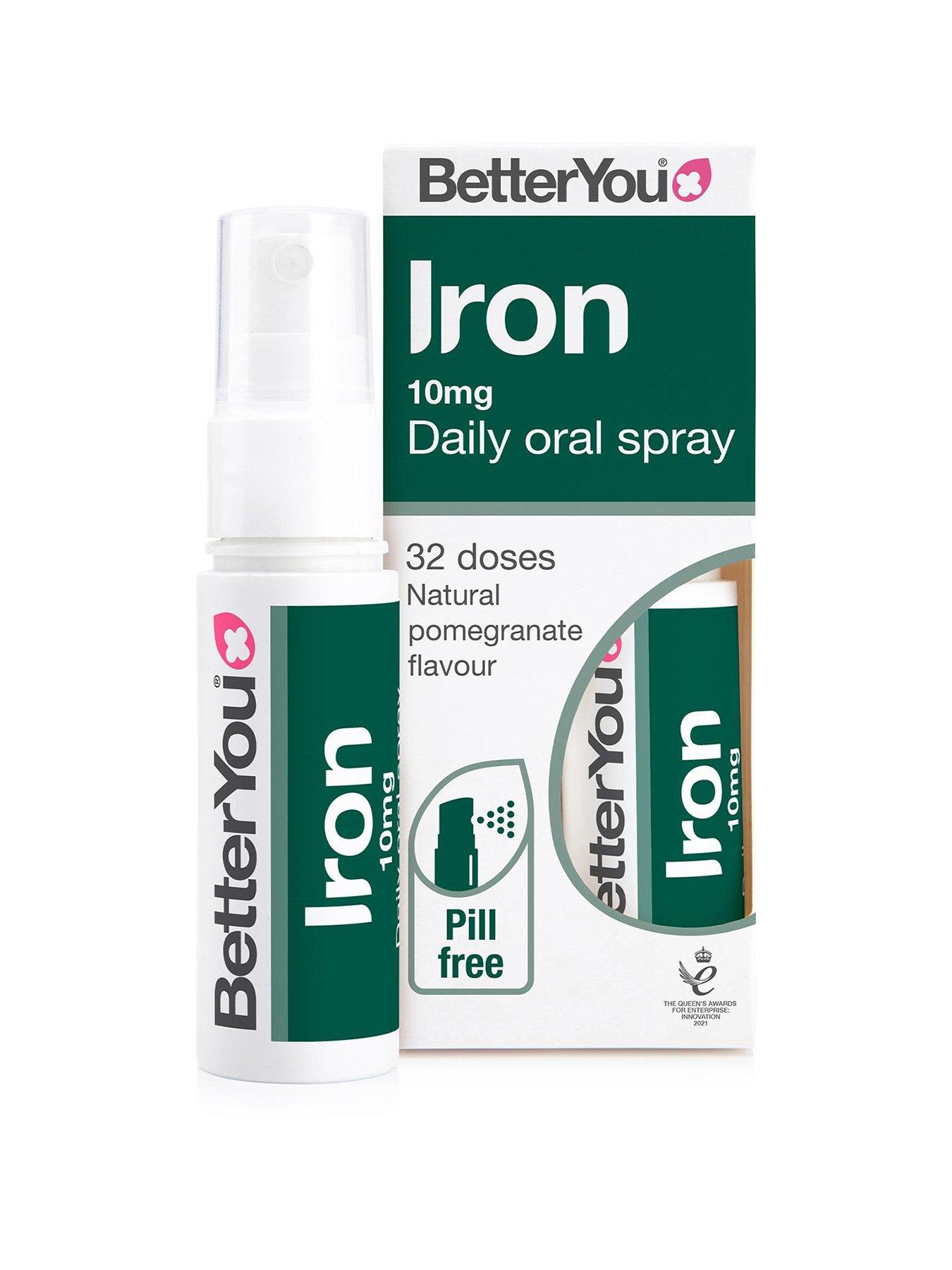 BetterYou Iron 10 - Pomegranate - 25ml