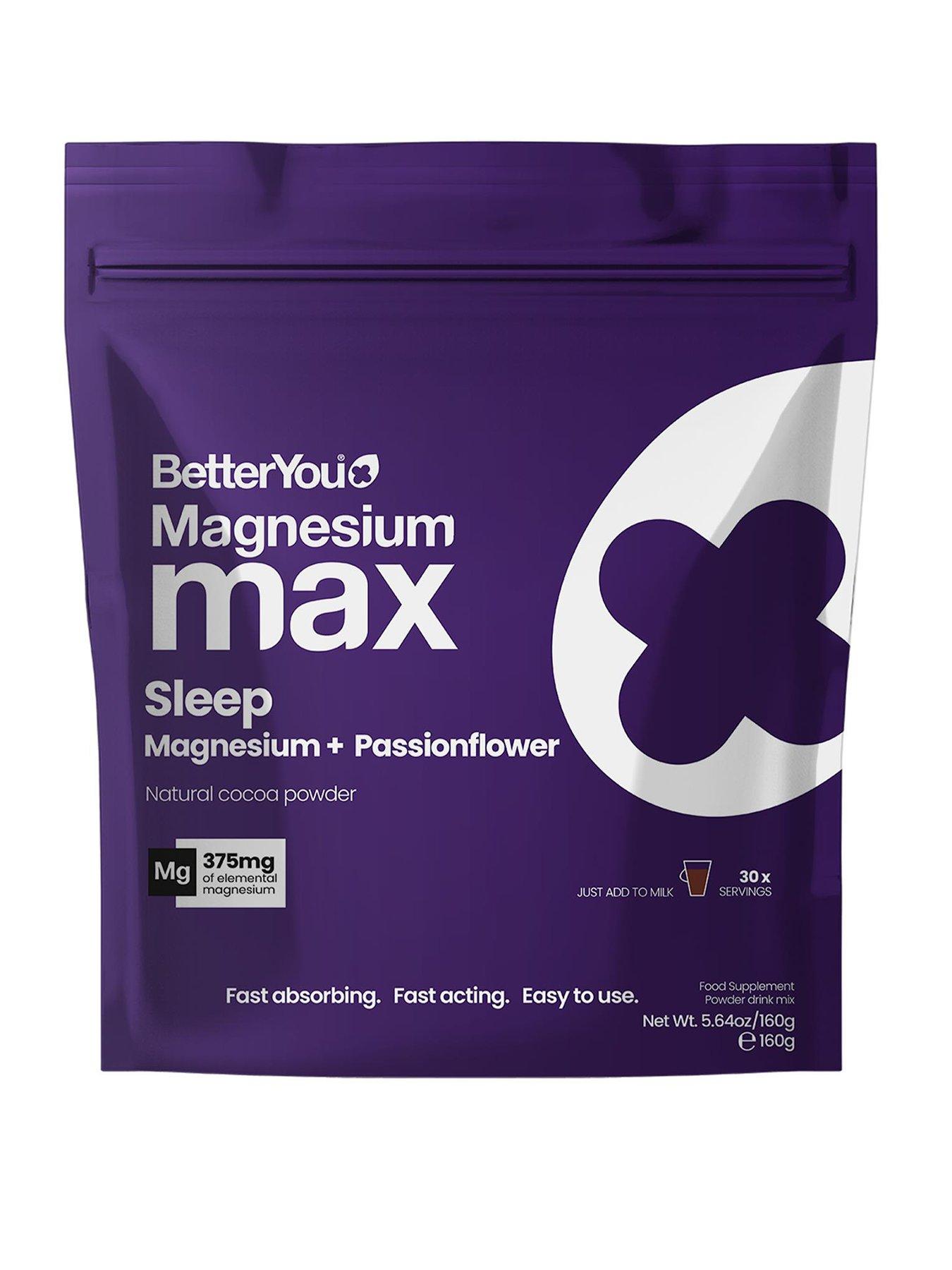 BetterYou Magnesium Max Sleep Powder - Chocolate - 160g