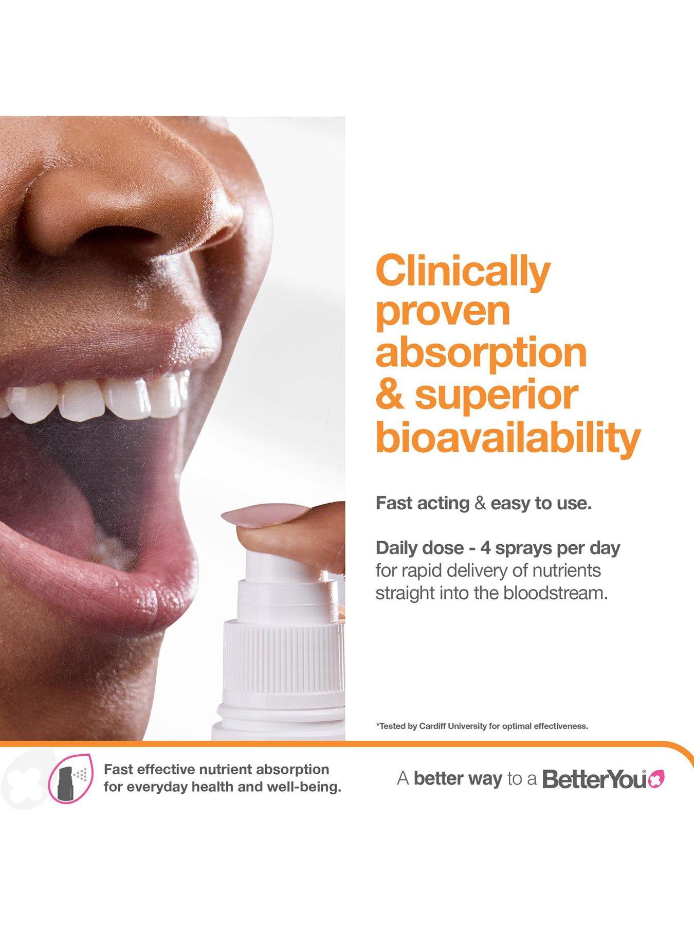 Image 5 of 6 of BetterYou Vitamin B Complete - Peach Plum &amp; Raspberry - 25ml