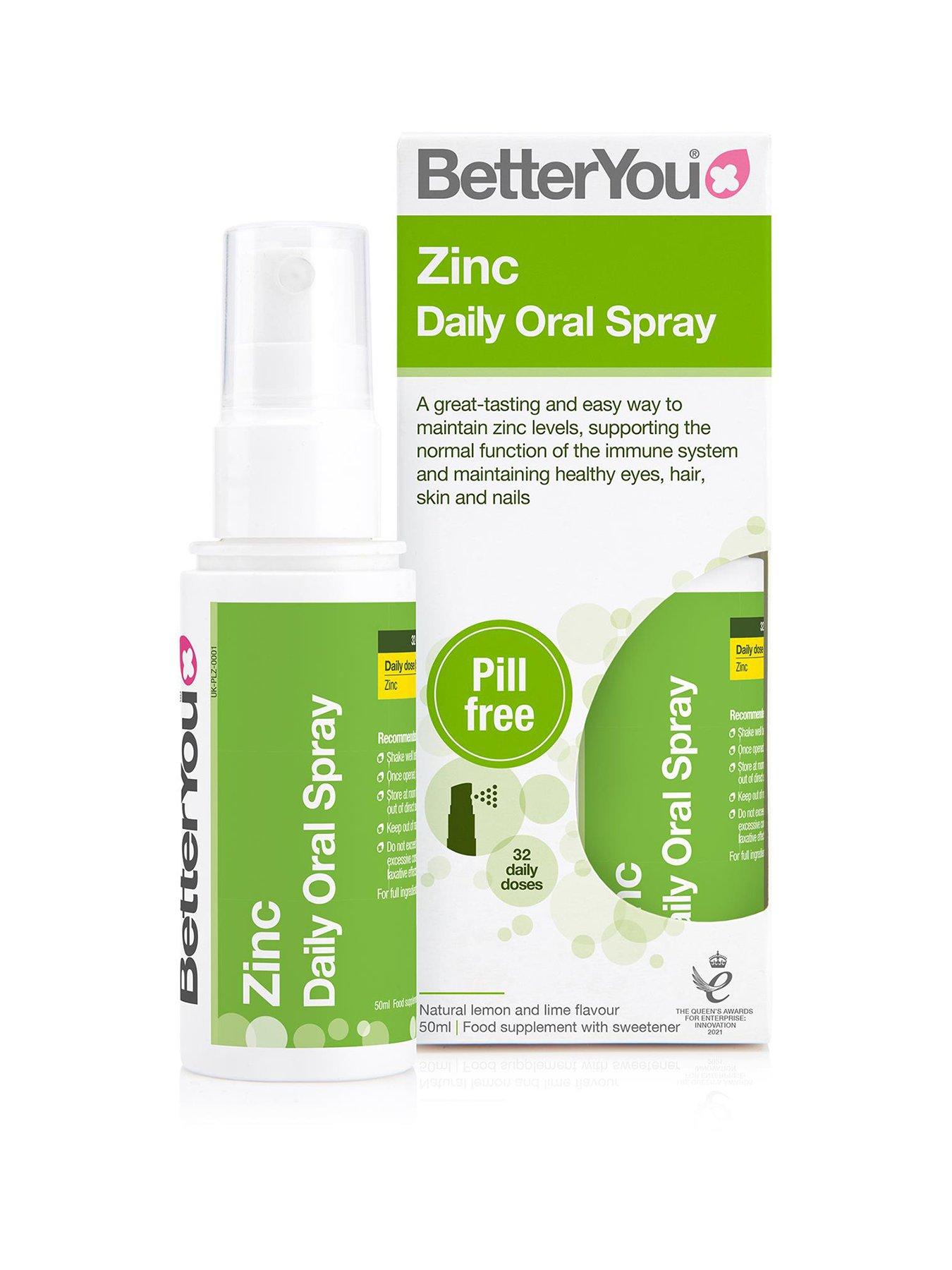 BetterYou Zinc - Lemon  &  Lime - 50ml