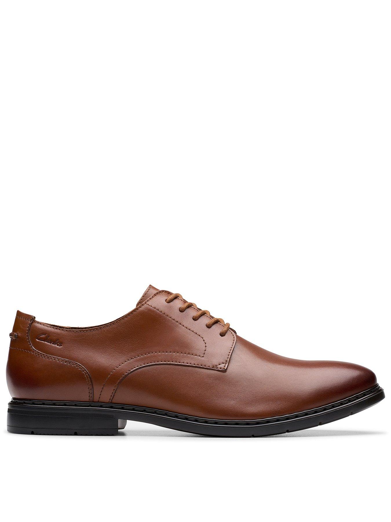 Clarks Banbury Derby - Tan Leather