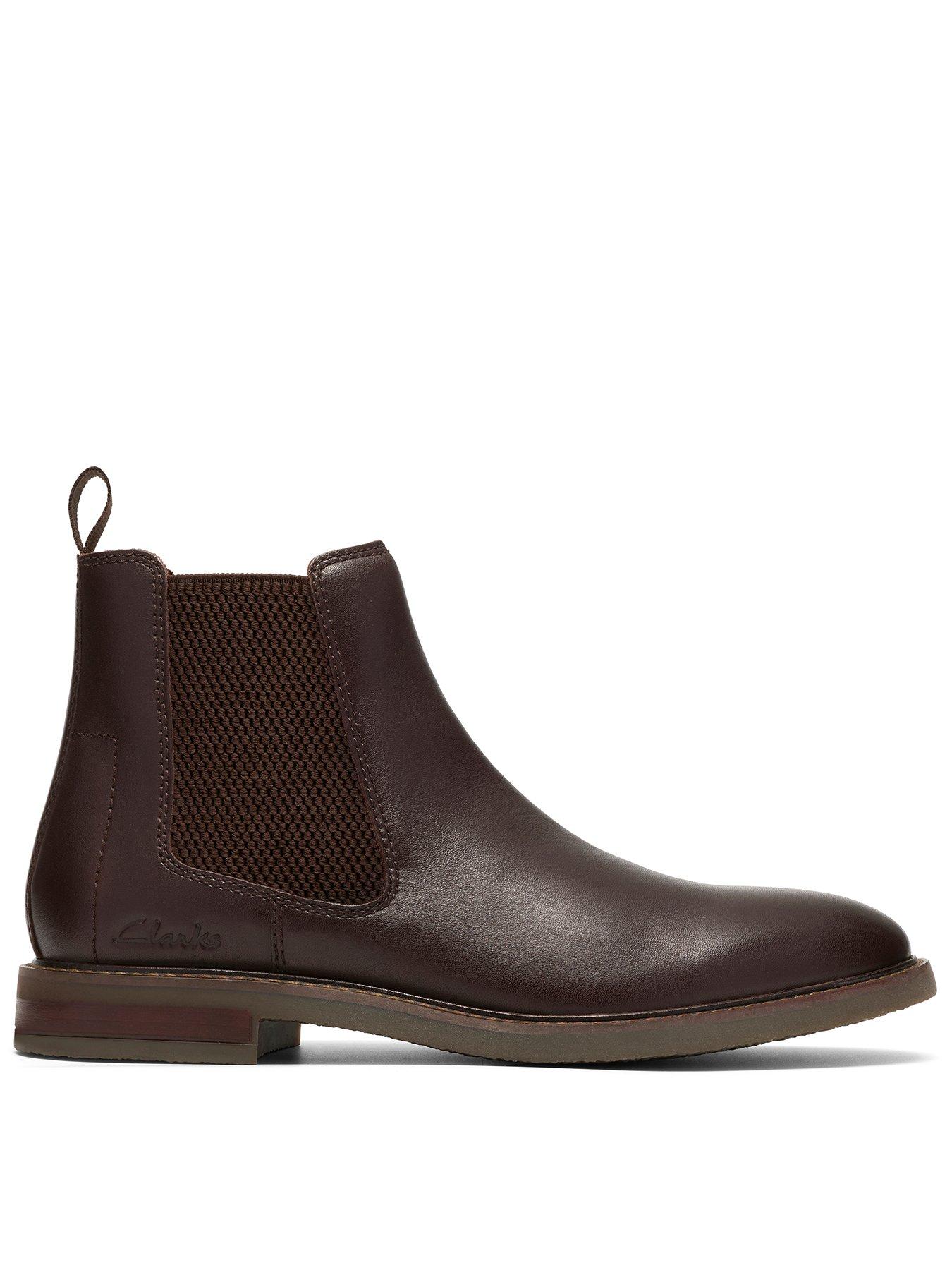 Clarks Jaxen Easy Chelsea Boot - Brown