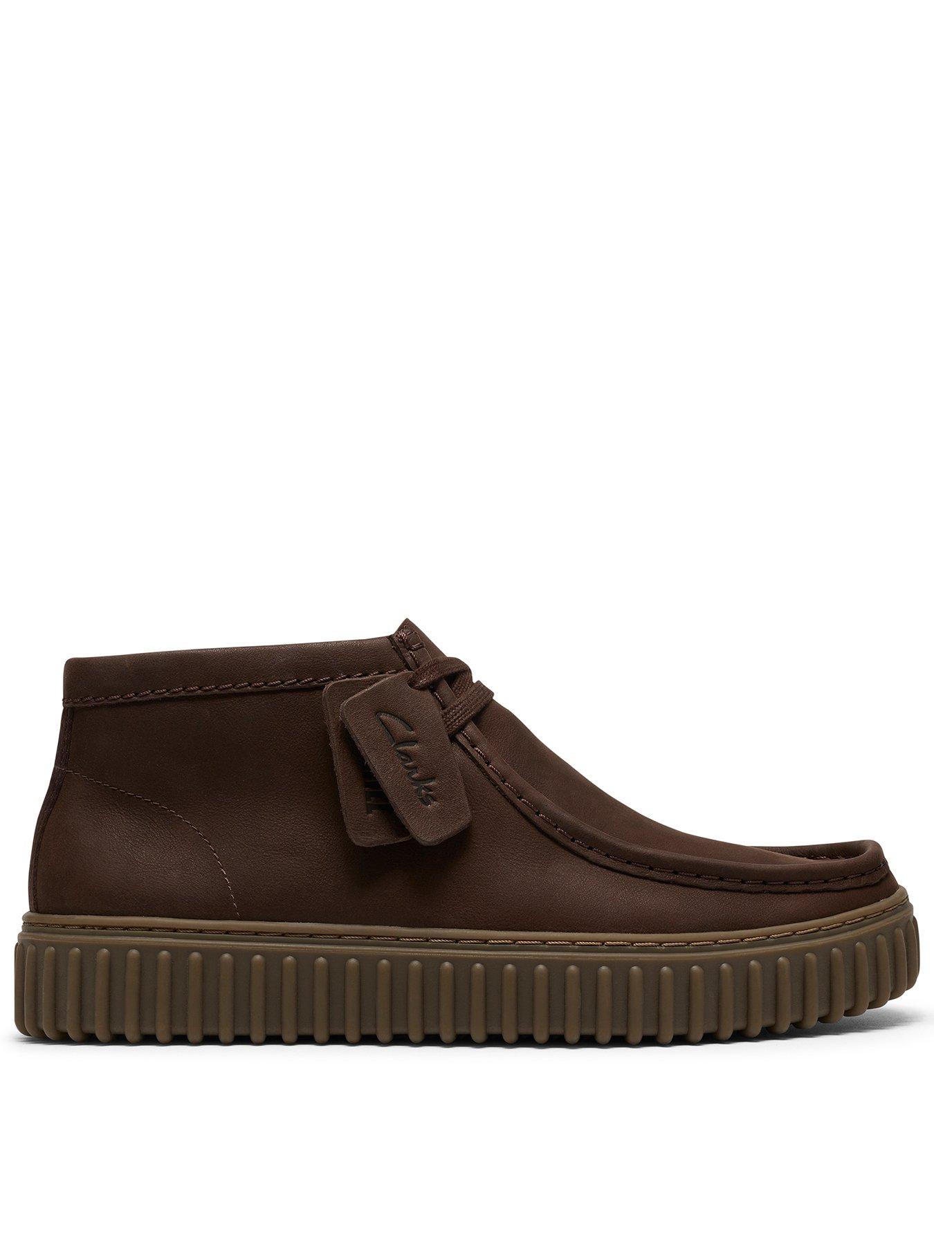 Clarks Torhill Hi Lace Up Boot - Brown