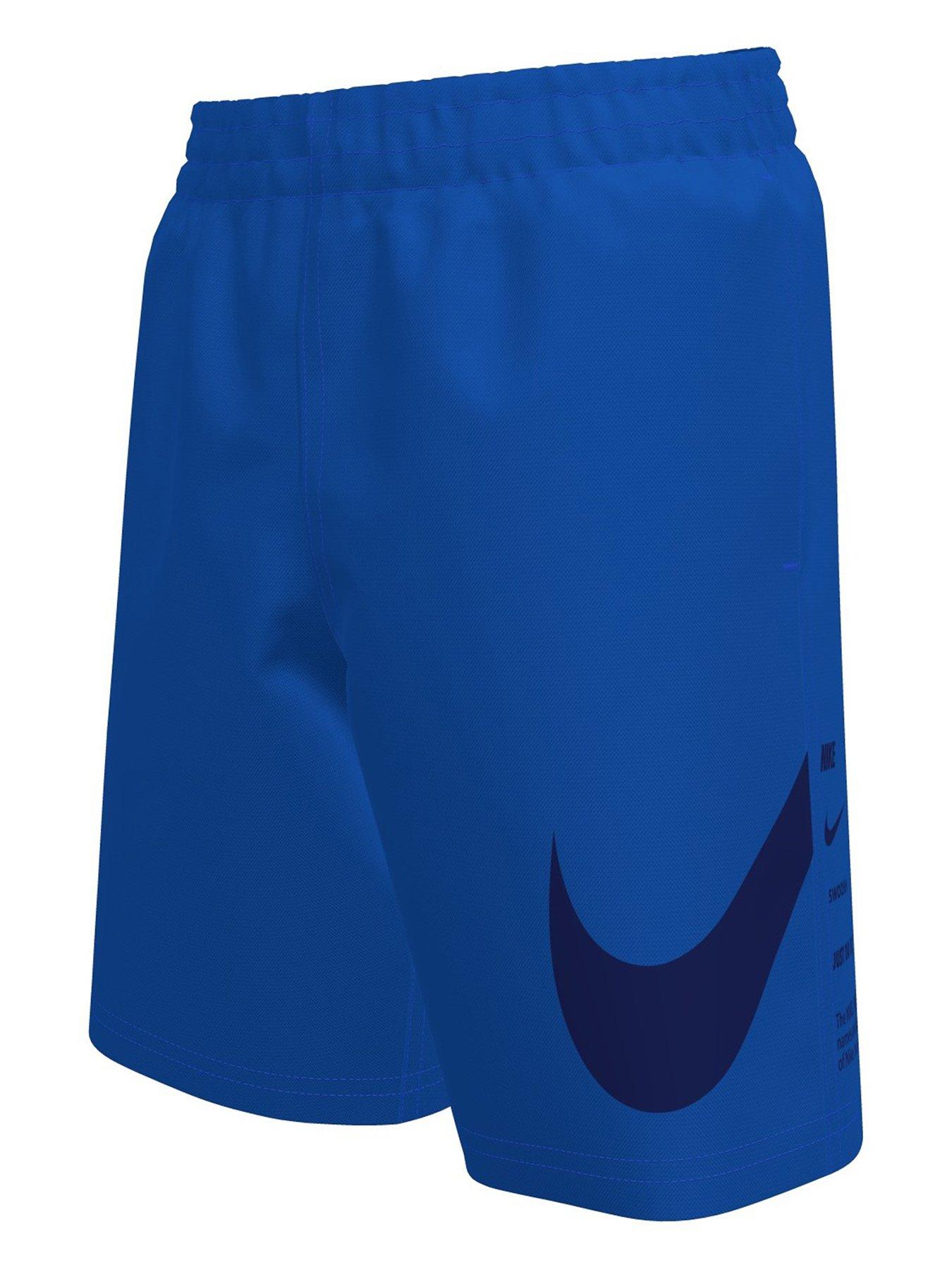 Nike Junior Boys Swim 7 Inch Volley Short - Blue