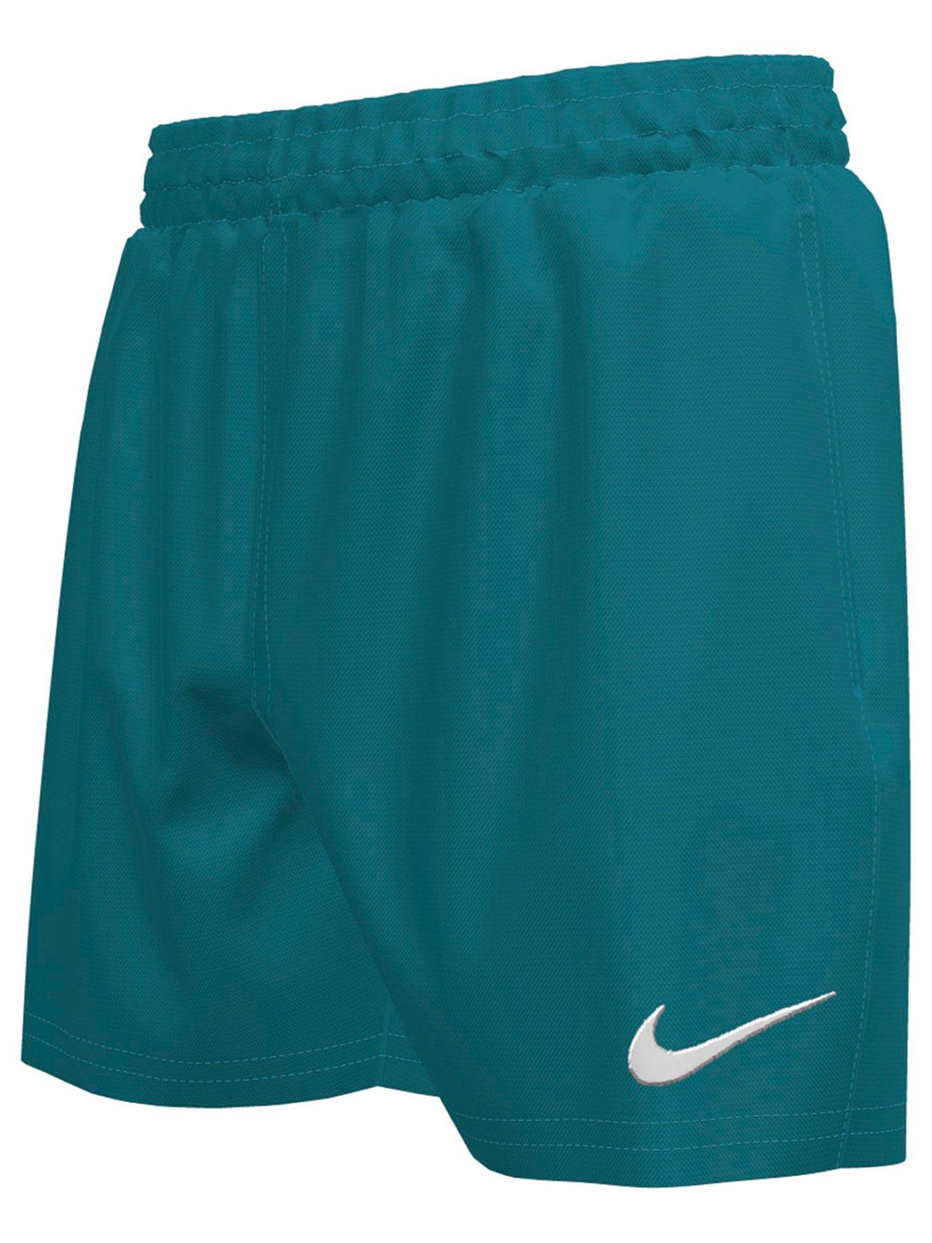 Nike Junior Boys Swim 4-Inch Volley Shorts - Green