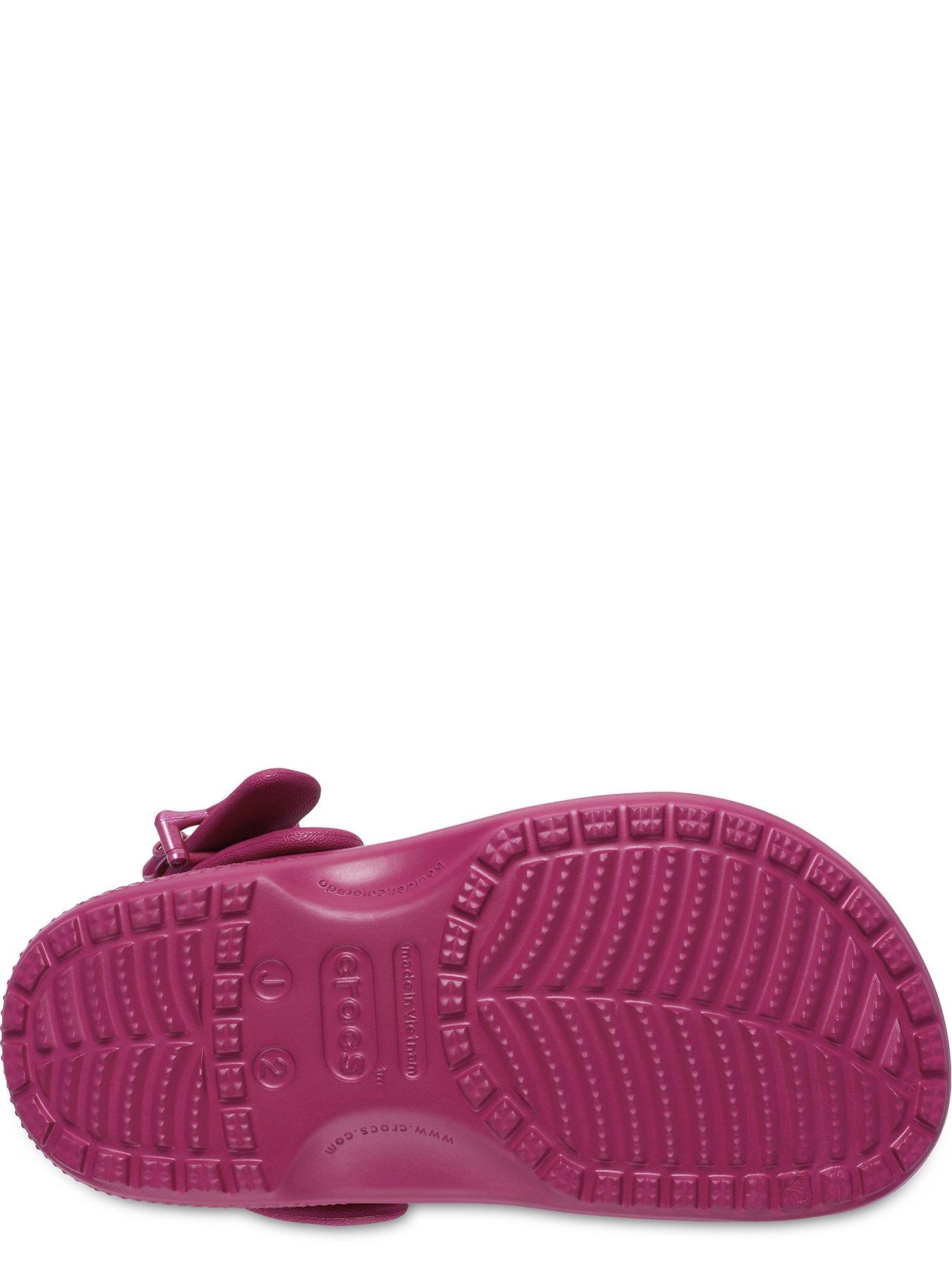 Image 5 of 7 of Crocs Kids Classic Star Buckle Clog - Royal Pink
