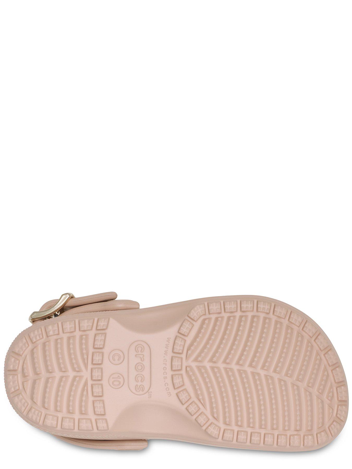 Image 5 of 6 of Crocs Classic Metallic Buckle Clog - Pink