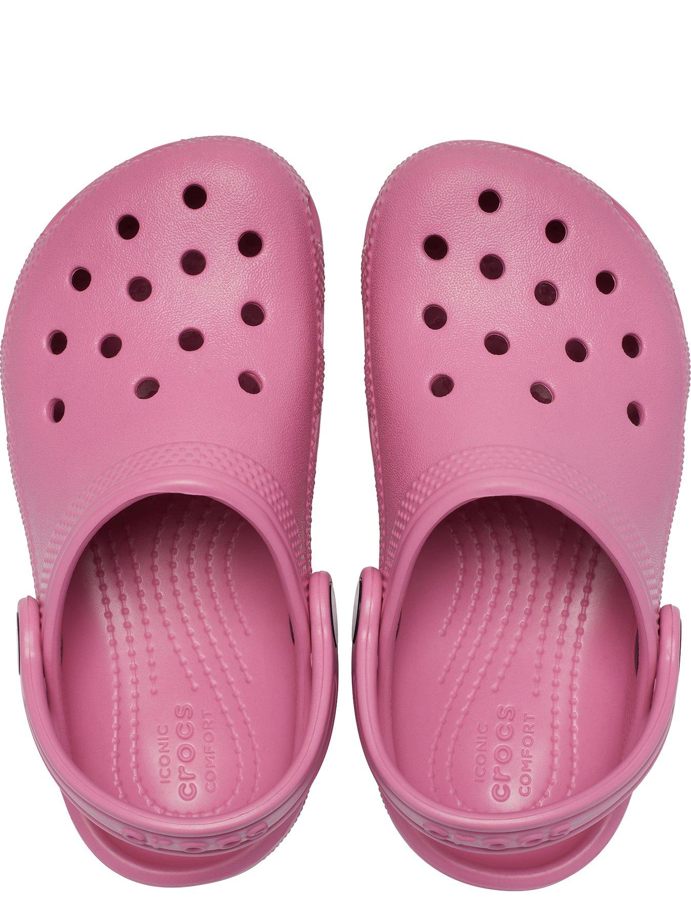 Image 4 of 7 of Crocs Toddler Classic Clog - Pink Crush