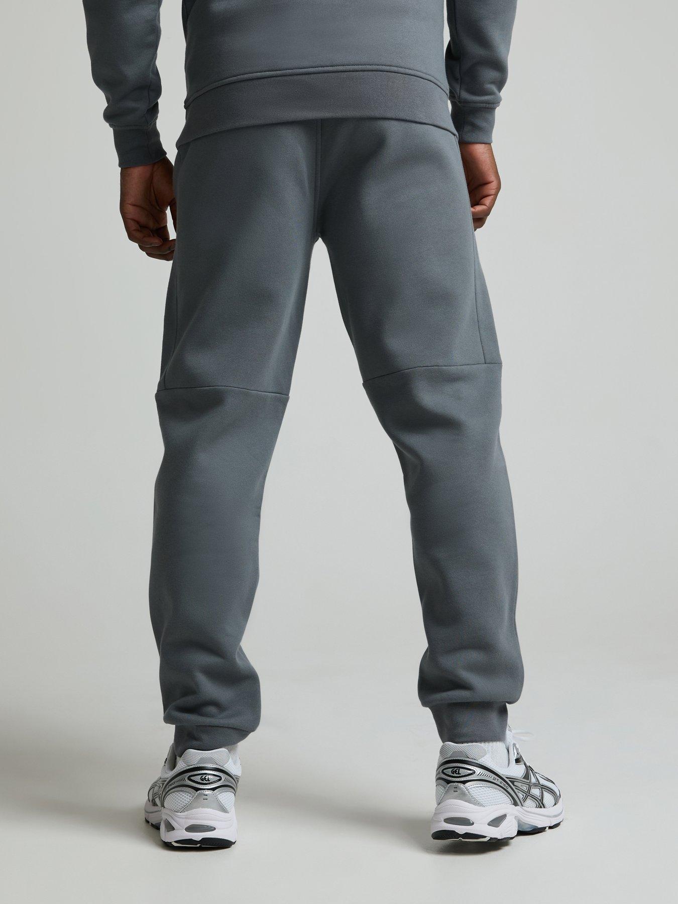 Image 2 of 5 of Zavetti Canada Zavetti Canada Bottacini Compatto Fleece Sweat Joggers - Dark Grey