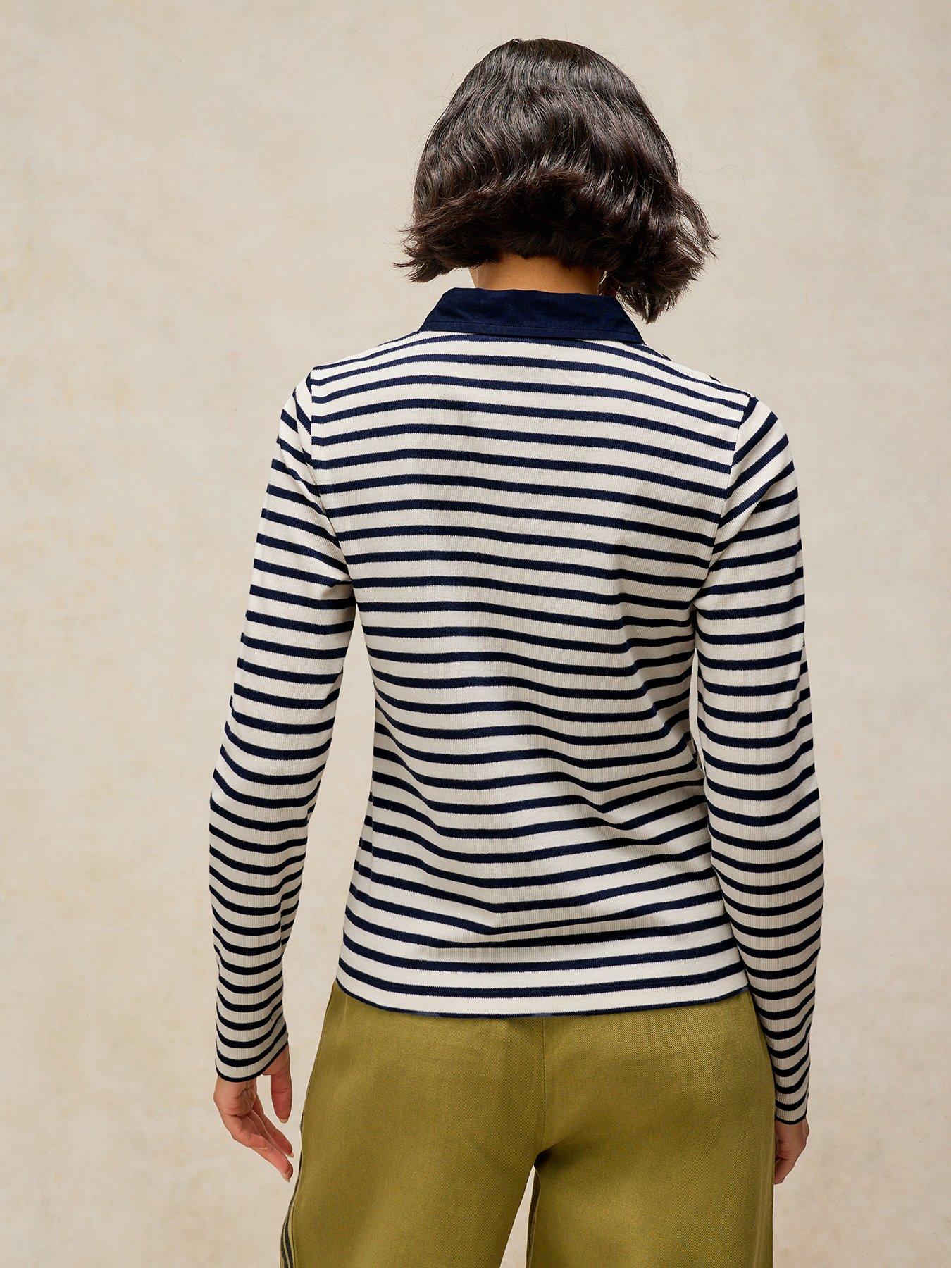 Image 2 of 5 of White Stuff Ember Rib Polo