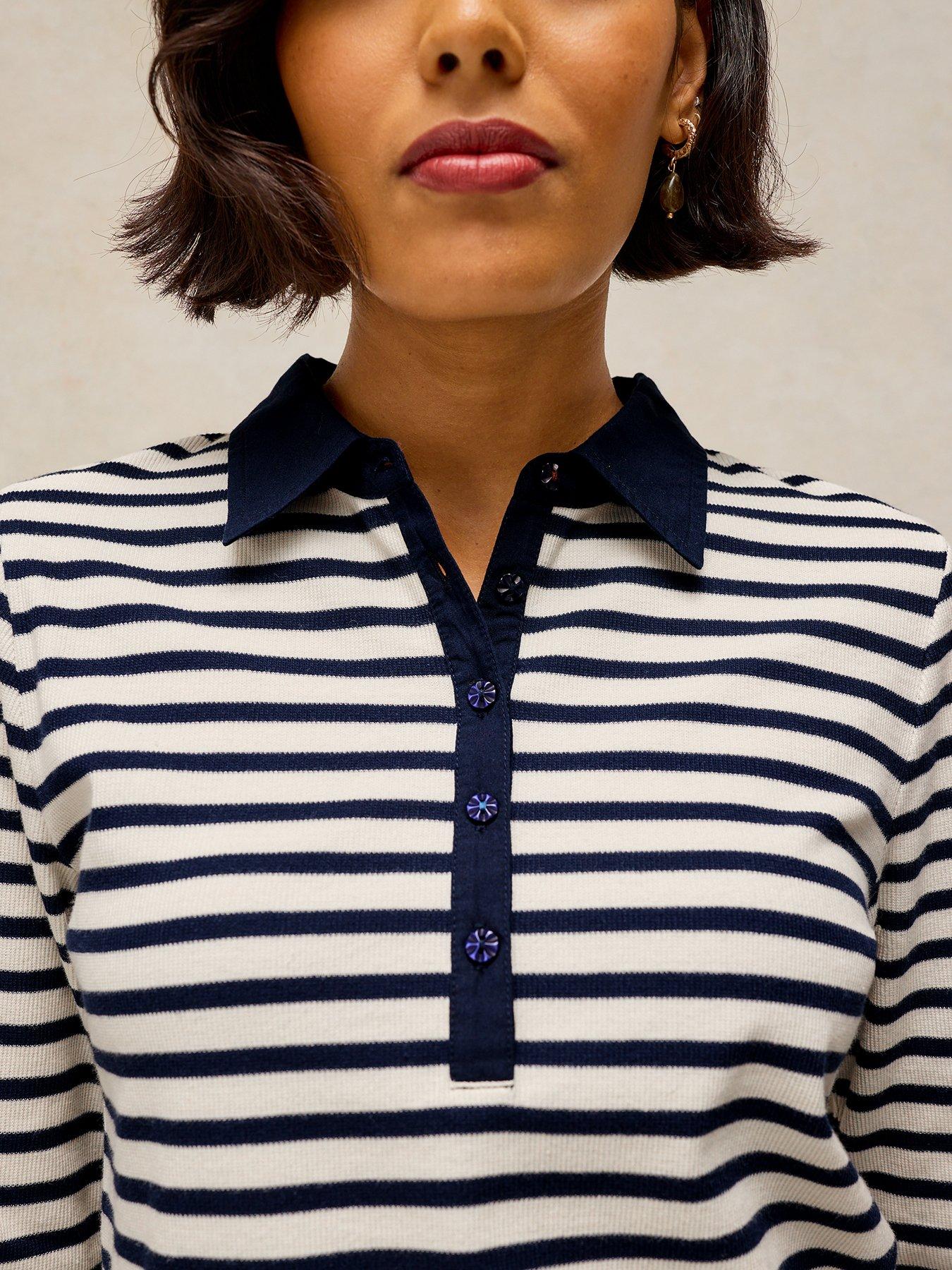 Image 4 of 5 of White Stuff Ember Rib Polo