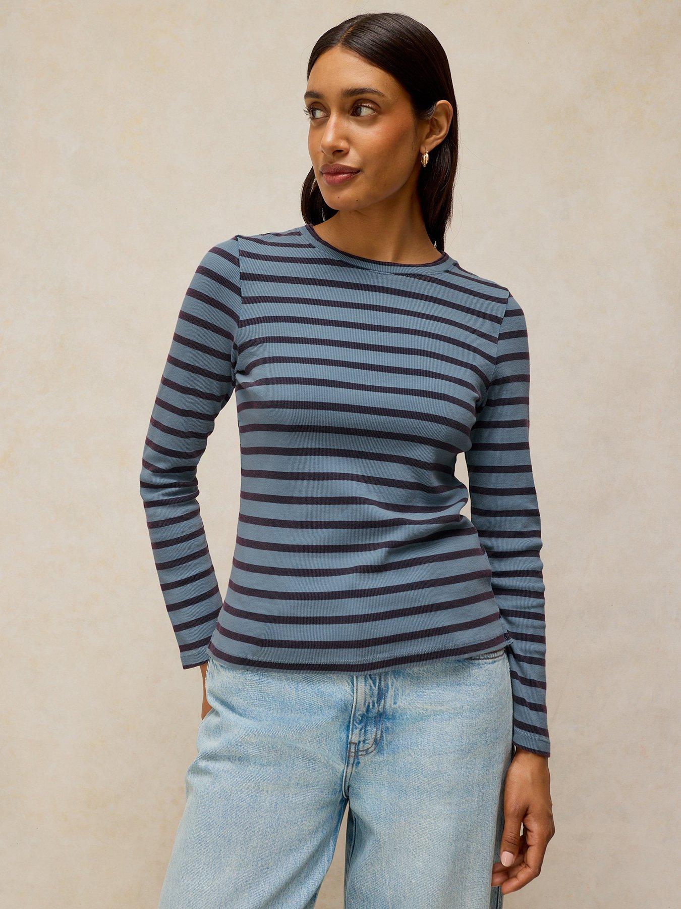 Image 1 of 6 of White Stuff Sadie Stripe Tee