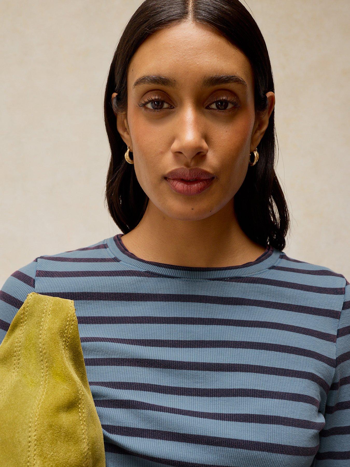 Image 4 of 6 of White Stuff Sadie Stripe Tee