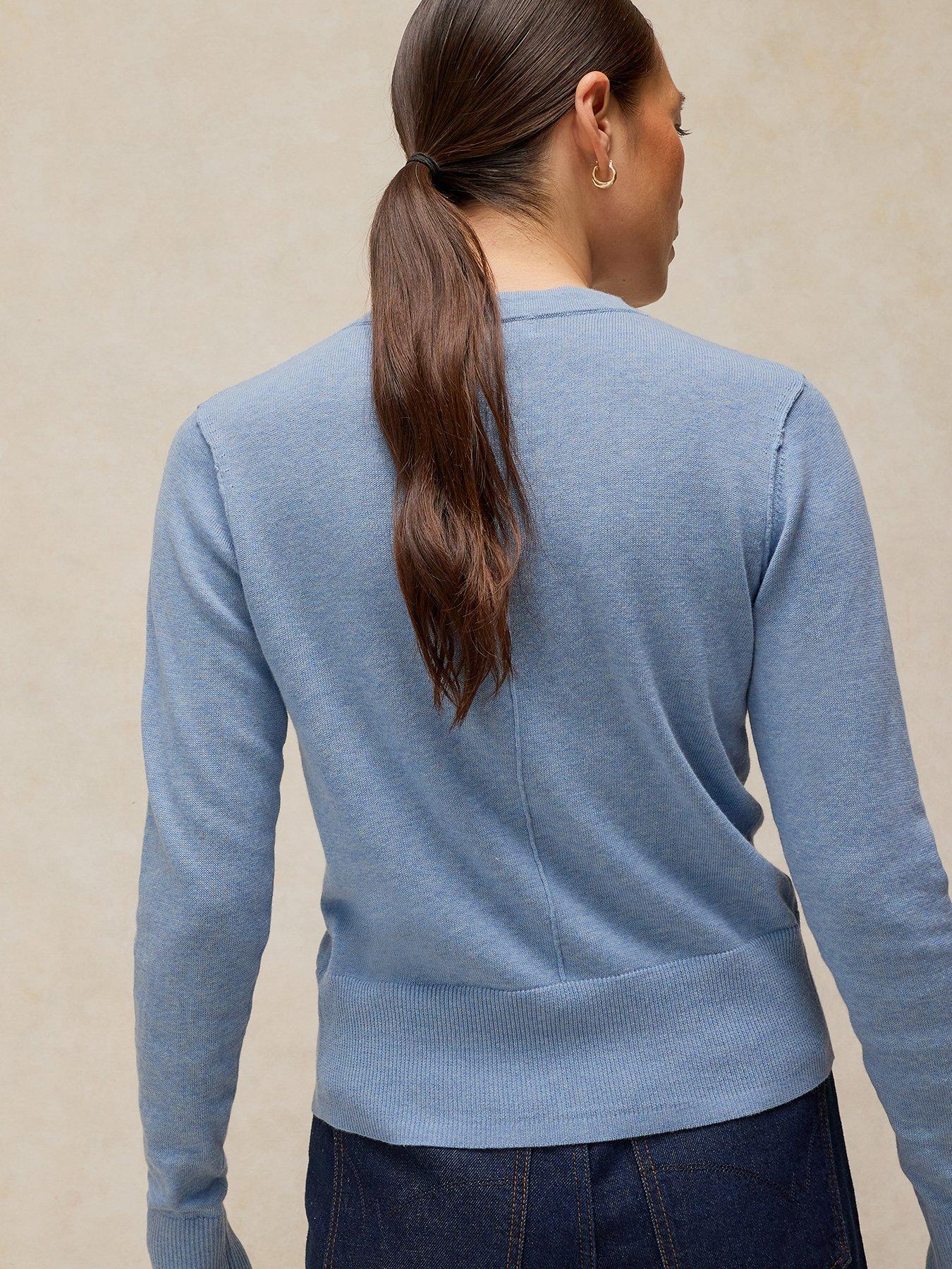 Image 2 of 6 of White Stuff Lois Cardigan - Blue