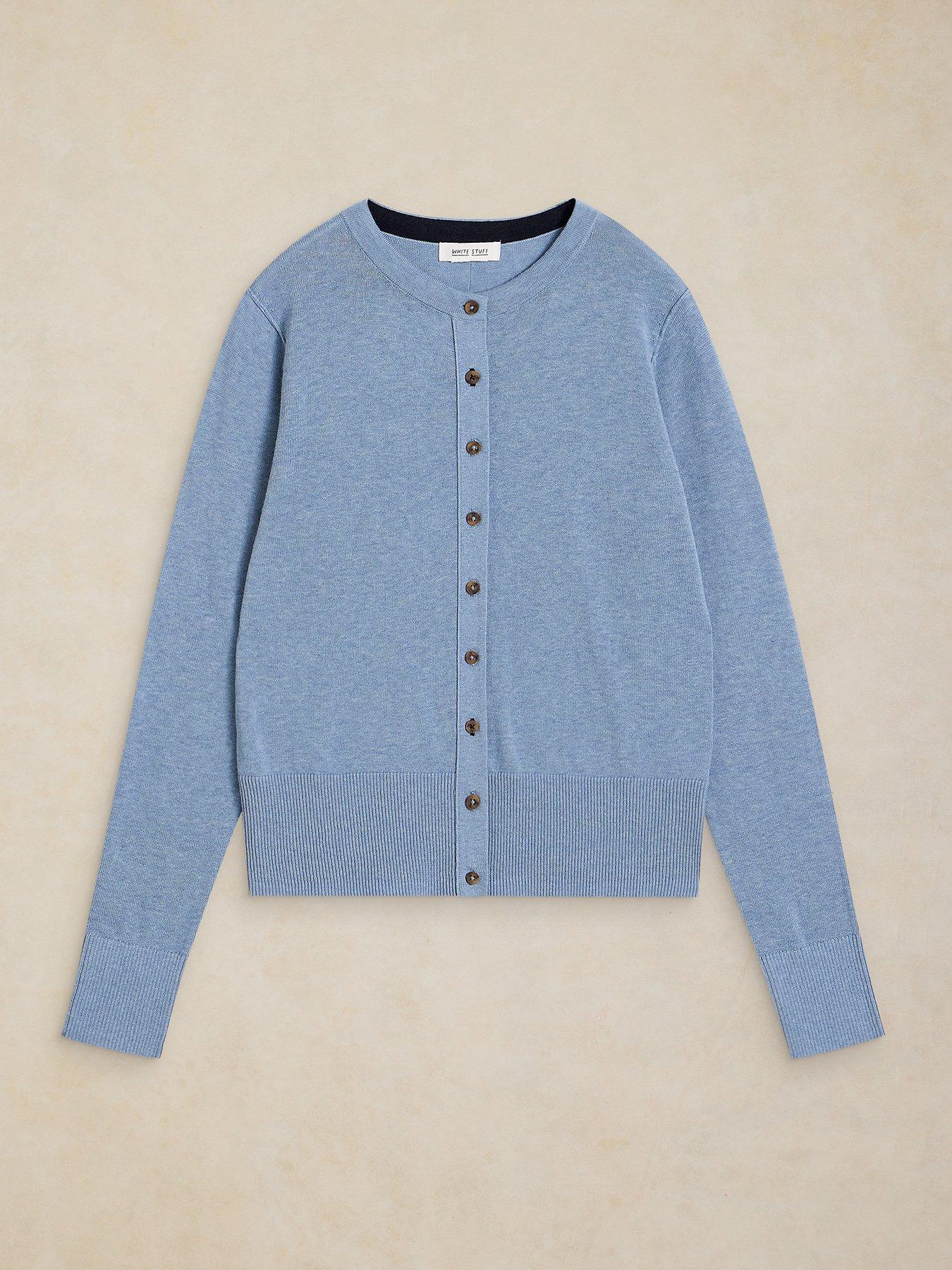 Image 5 of 6 of White Stuff Lois Cardigan - Blue