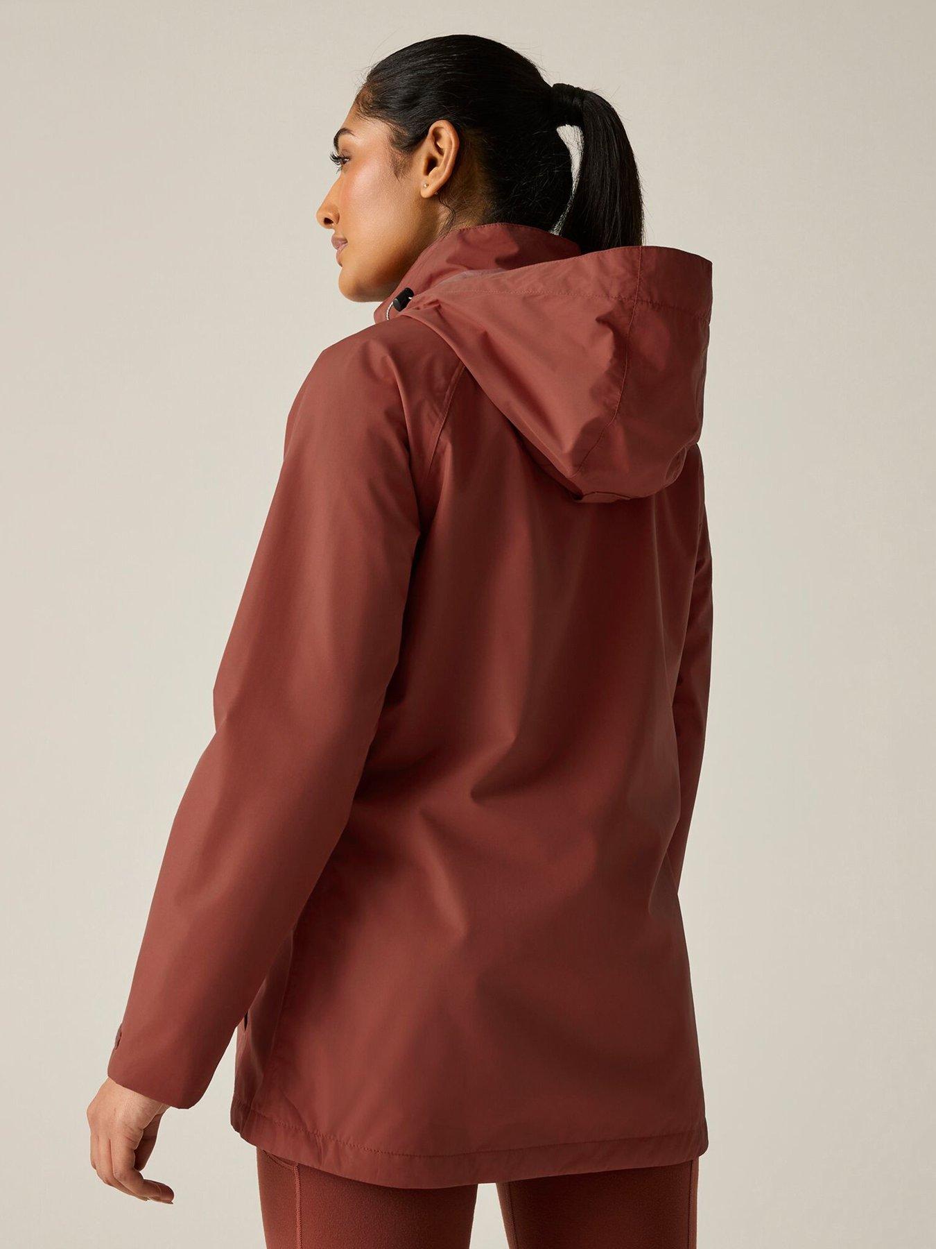 Image 2 of 7 of Regatta Ladies Daysha Ii Waterproof Shell-burnt Henna