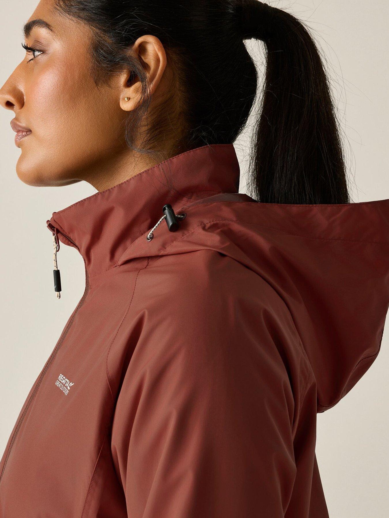 Image 5 of 7 of Regatta Ladies Daysha Ii Waterproof Shell-burnt Henna