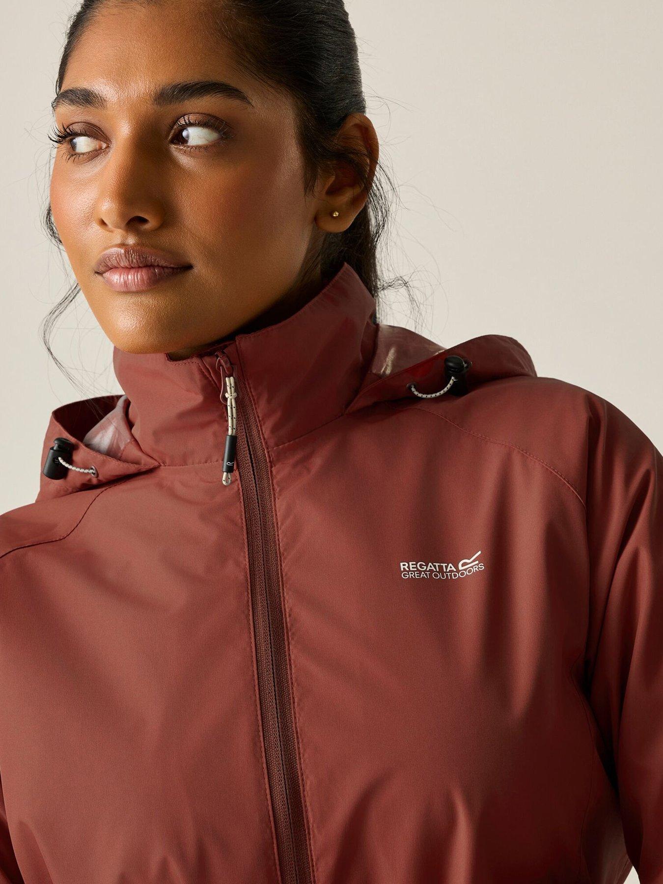 Image 7 of 7 of Regatta Ladies Daysha Ii Waterproof Shell-burnt Henna