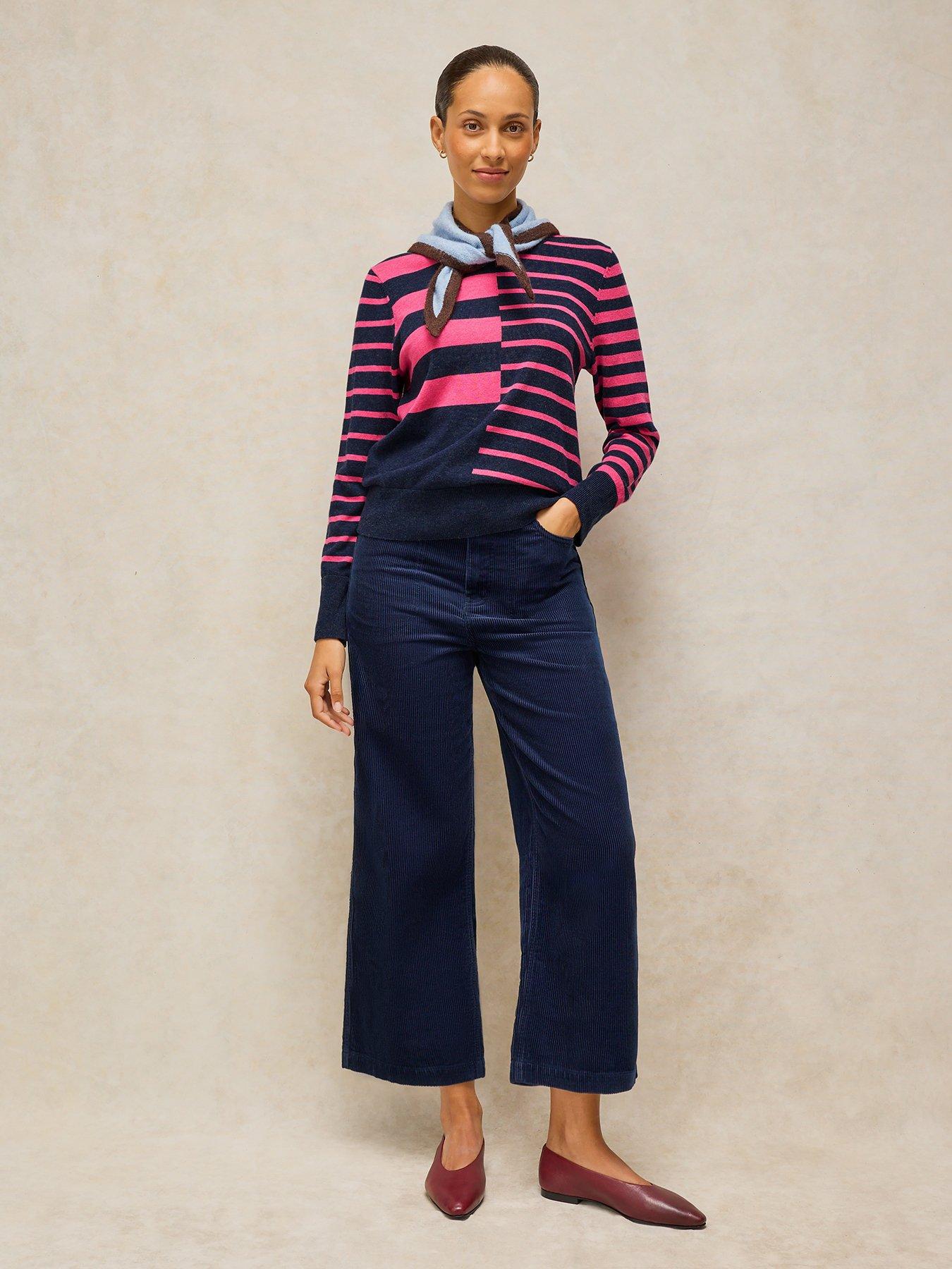 Image 3 of 5 of White Stuff Katie Stripe Jumper
