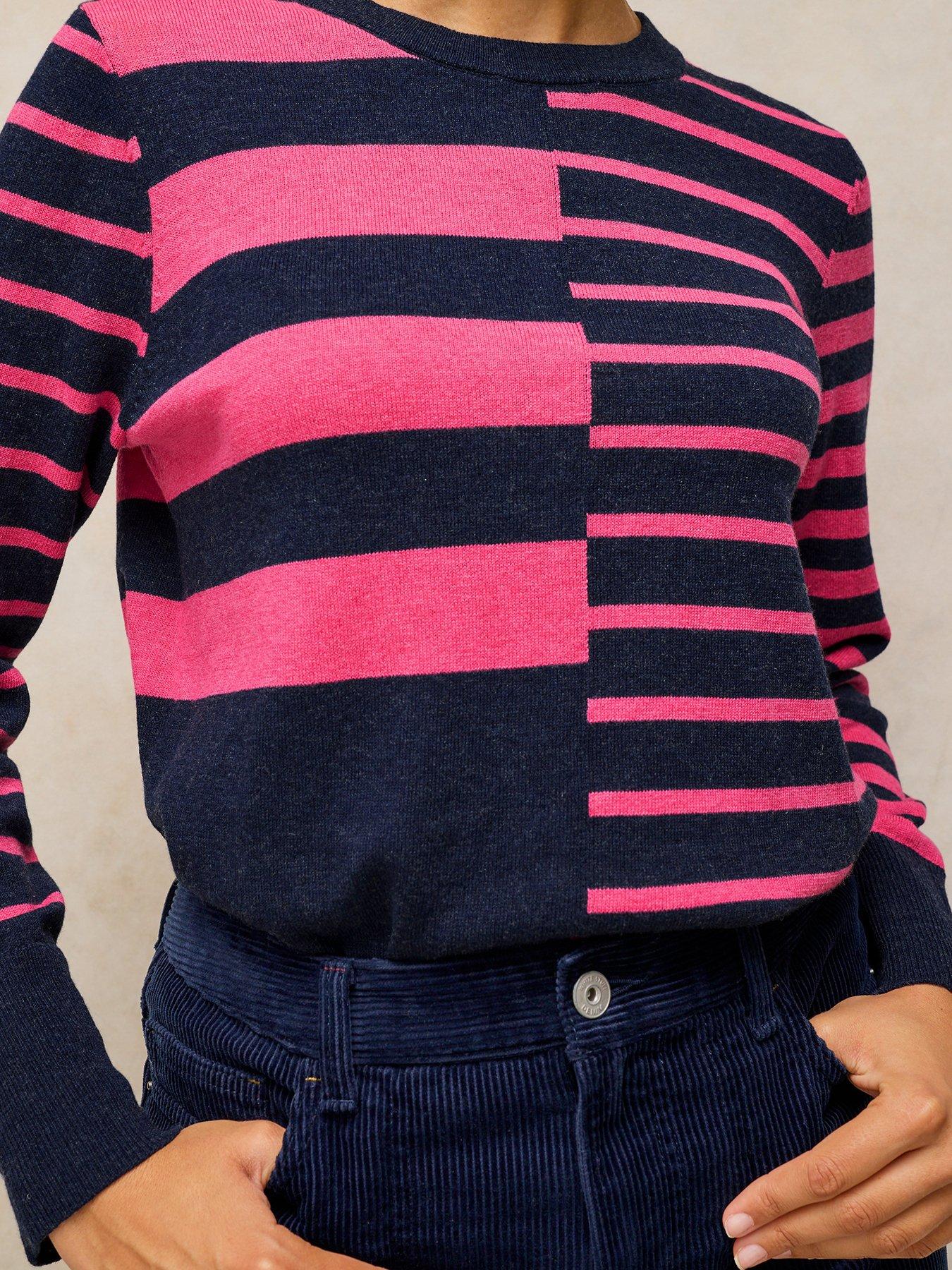 Image 4 of 5 of White Stuff Katie Stripe Jumper