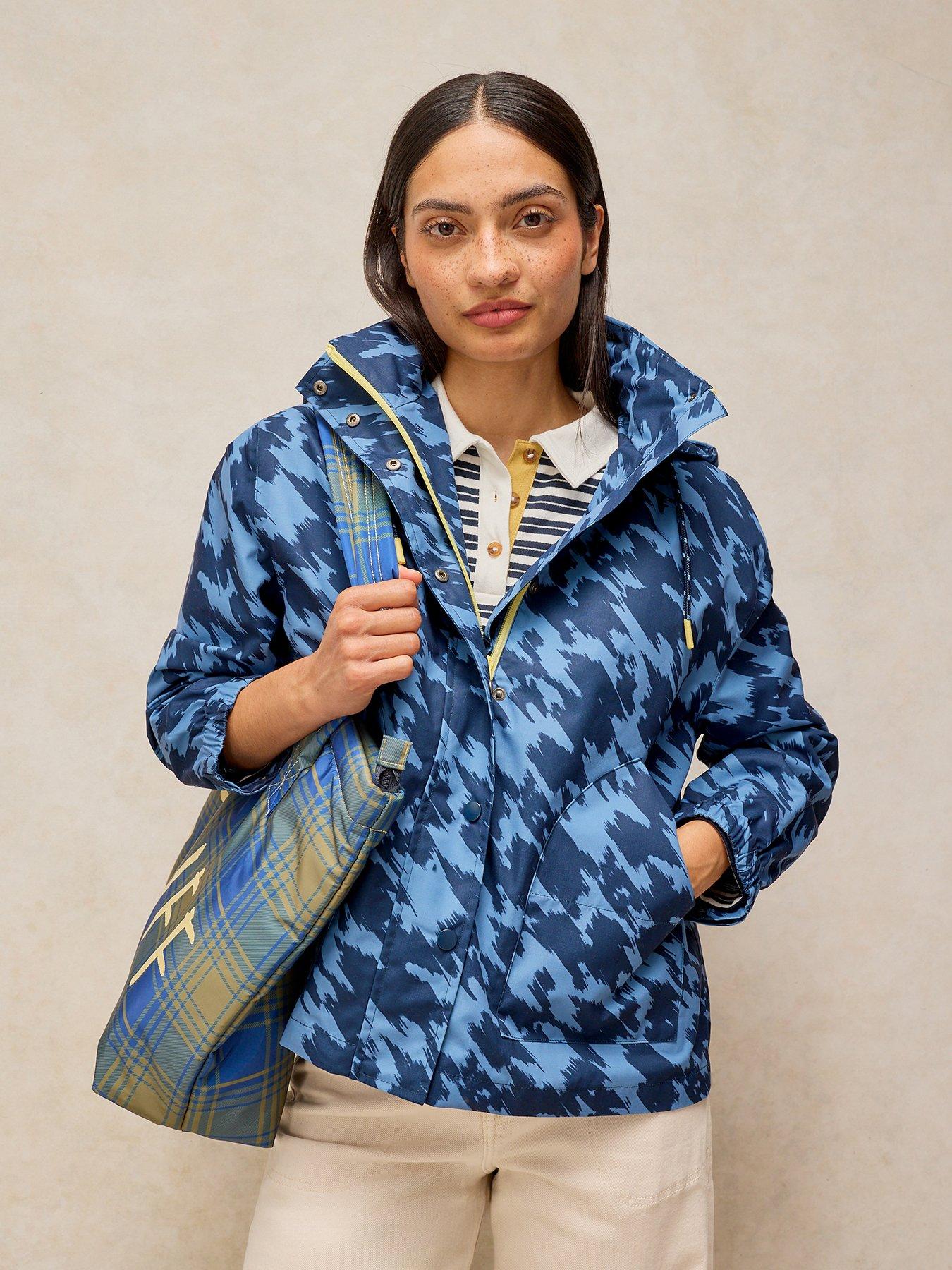 Image 1 of 5 of White Stuff Beth Short Waterproof Coat