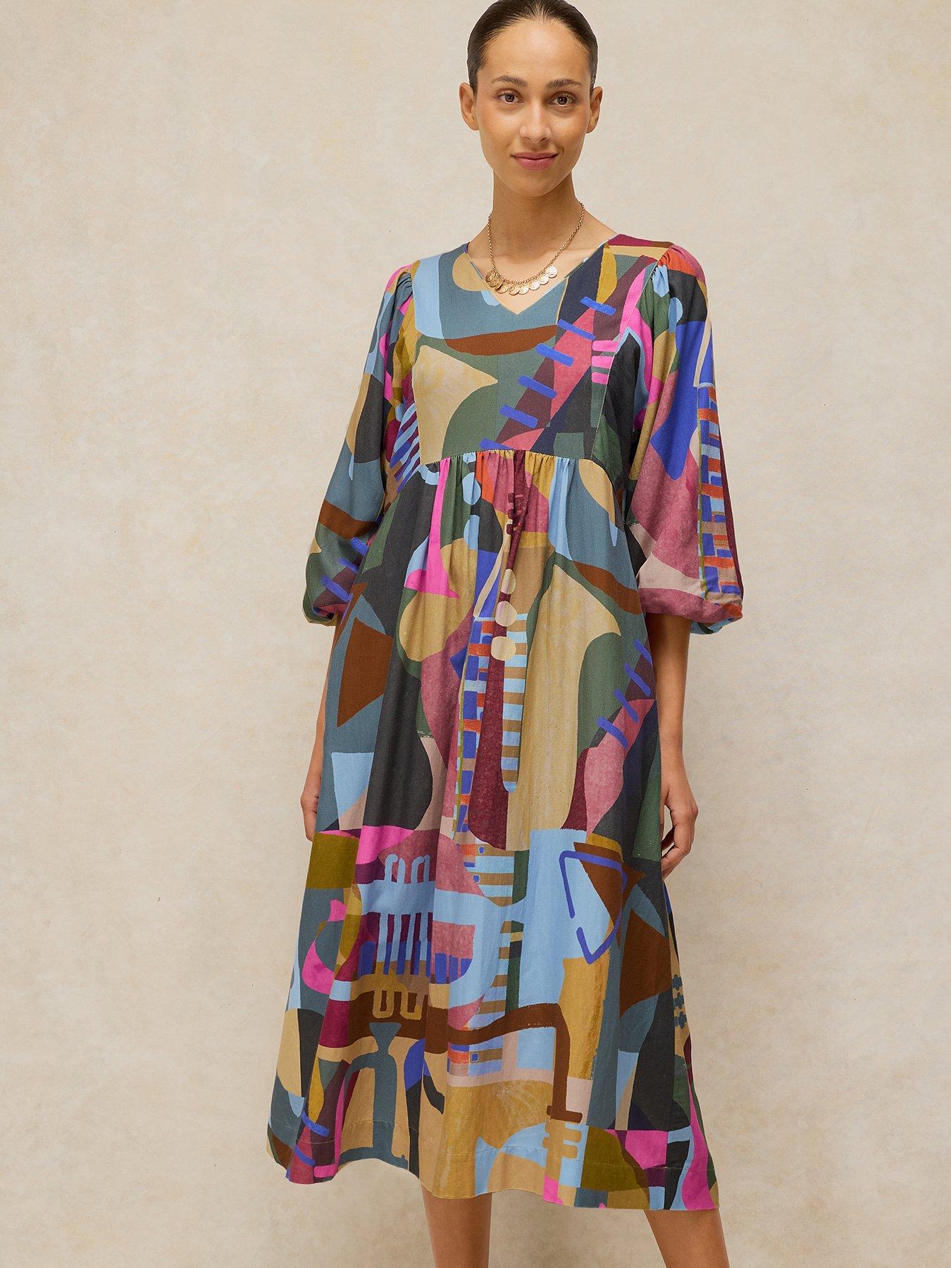 White Stuff Matilda Dress - Multi