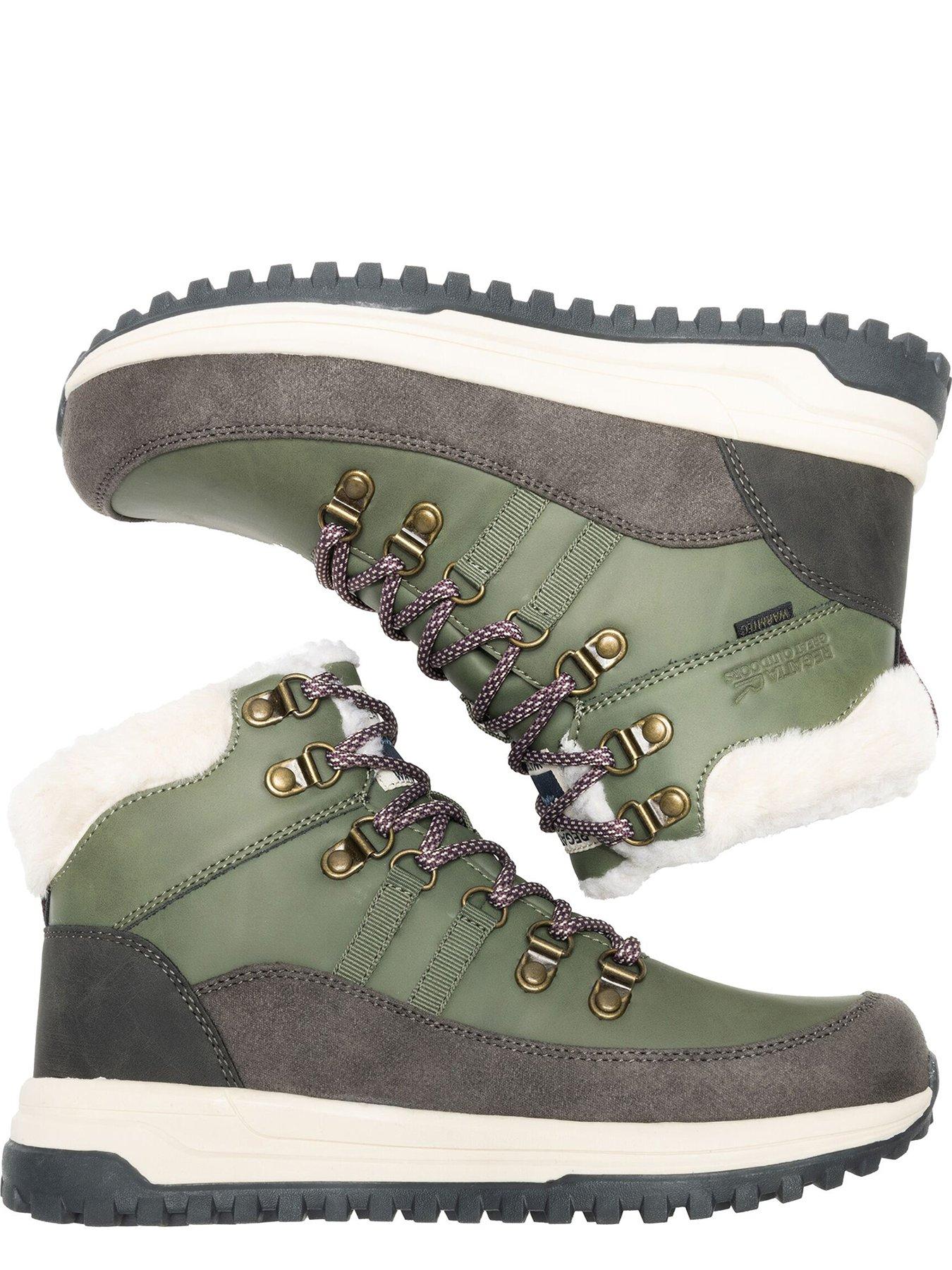 Image 5 of 7 of Regatta Womens Elbourne ISOTEX Waterproof Insulated Walking Boots - Dark Khaki / Fig