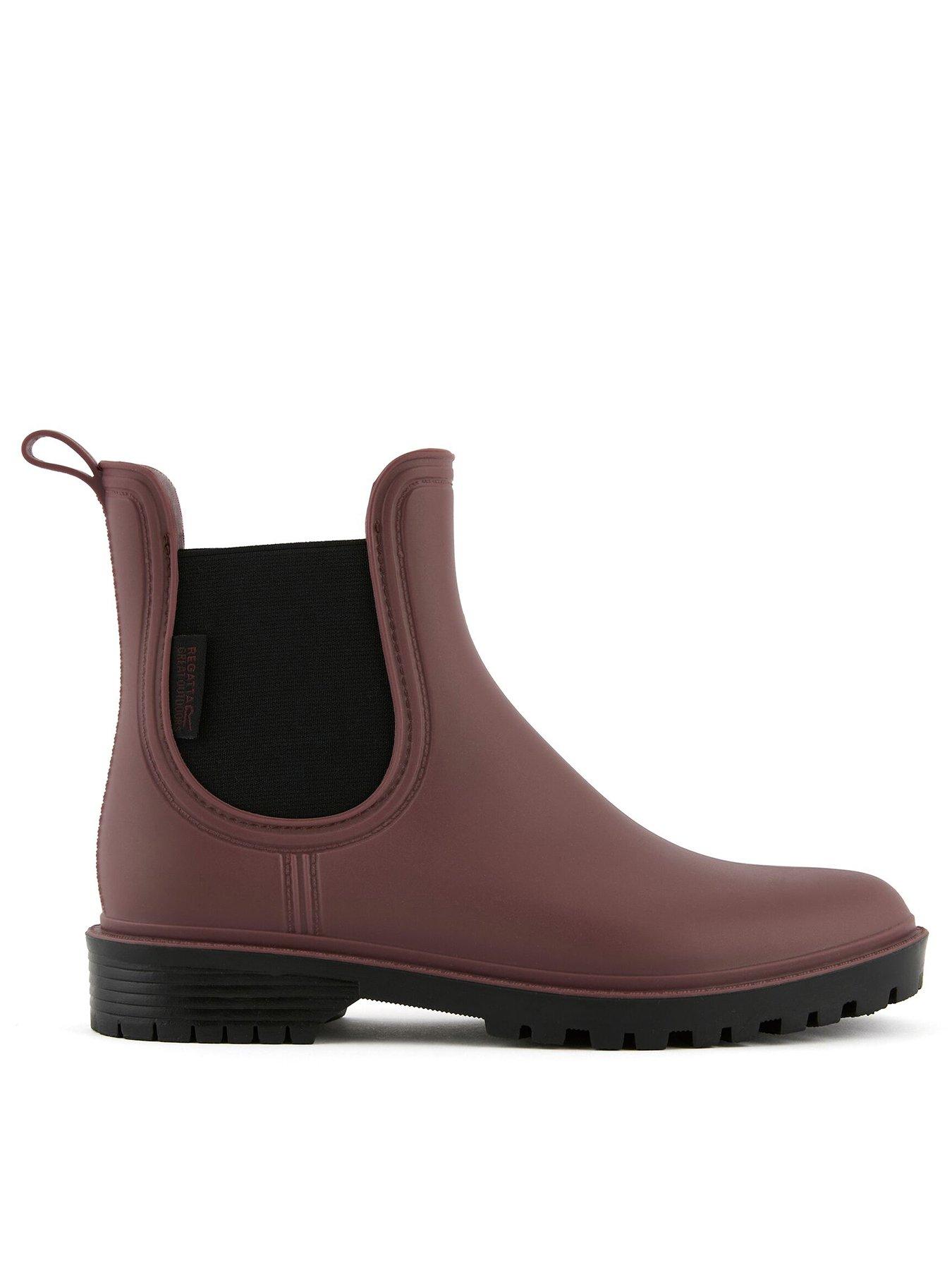Regatta Womens Harriet Ii Wellies-dark Cherry