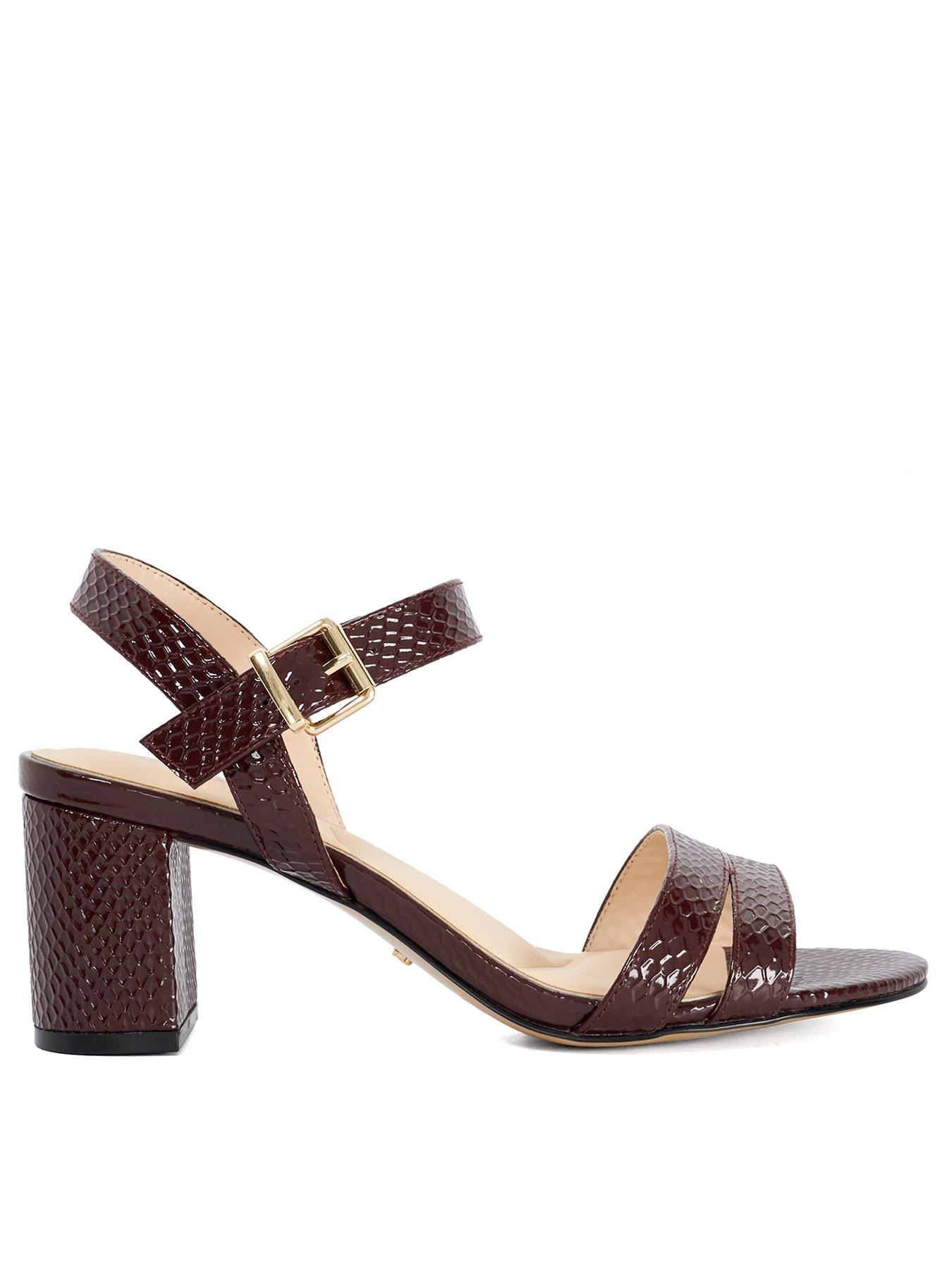 Dune London Merisa Block-heeled Sandals