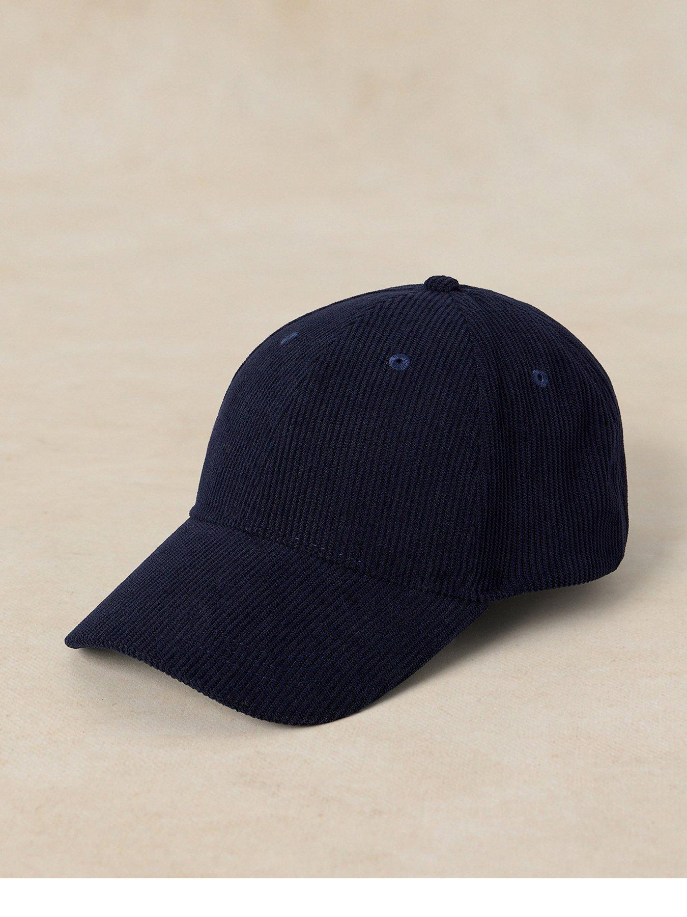 Image 1 of 2 of White Stuff Cord Baseball Cap - Blue