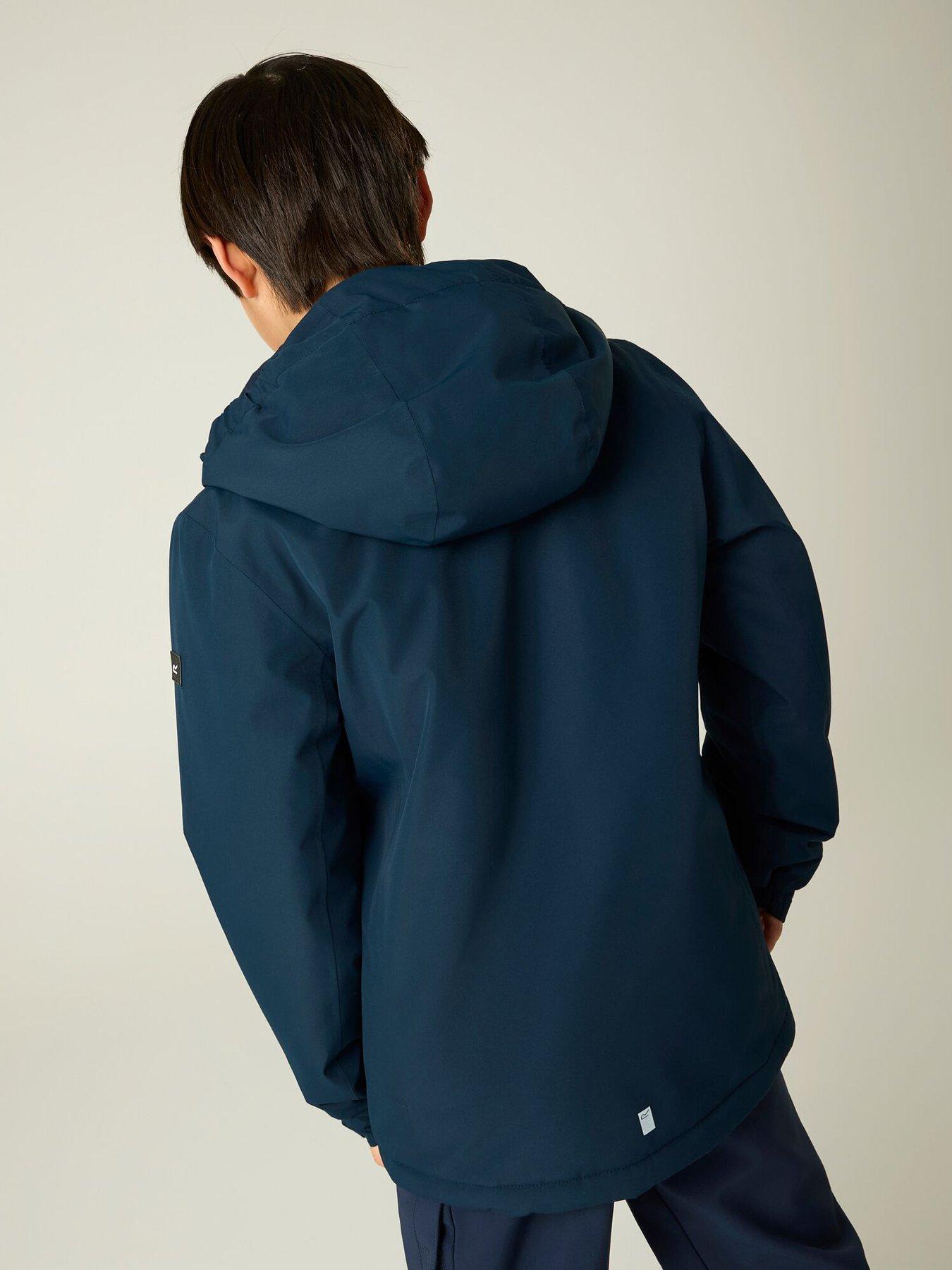 Image 2 of 7 of Regatta Kids Hurdle Waterproof Insulated Jacket -navy