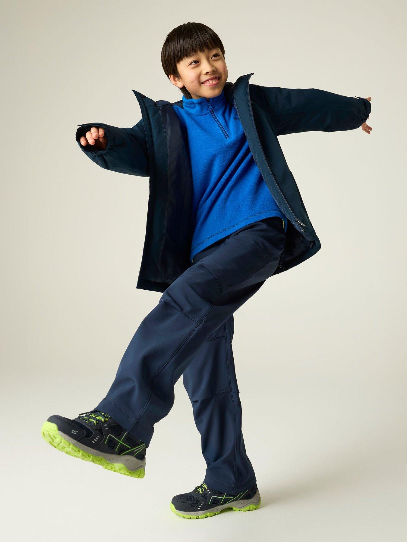 Image 6 of 7 of Regatta Kids Hurdle Waterproof Insulated Jacket -navy